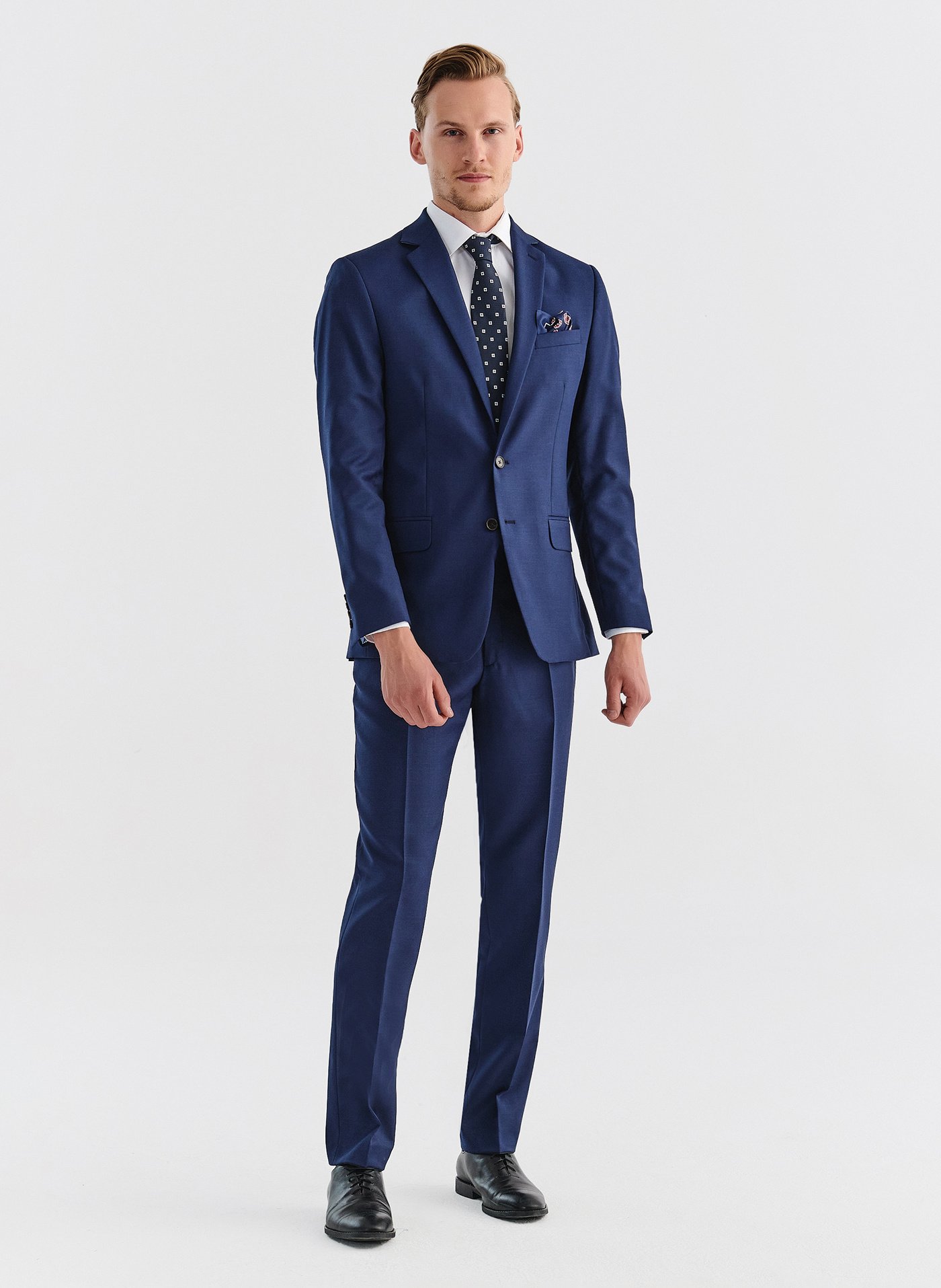 PAKO LORENTE – Spodnie męskie garniturowe MERALD P00WB-6G-314-N