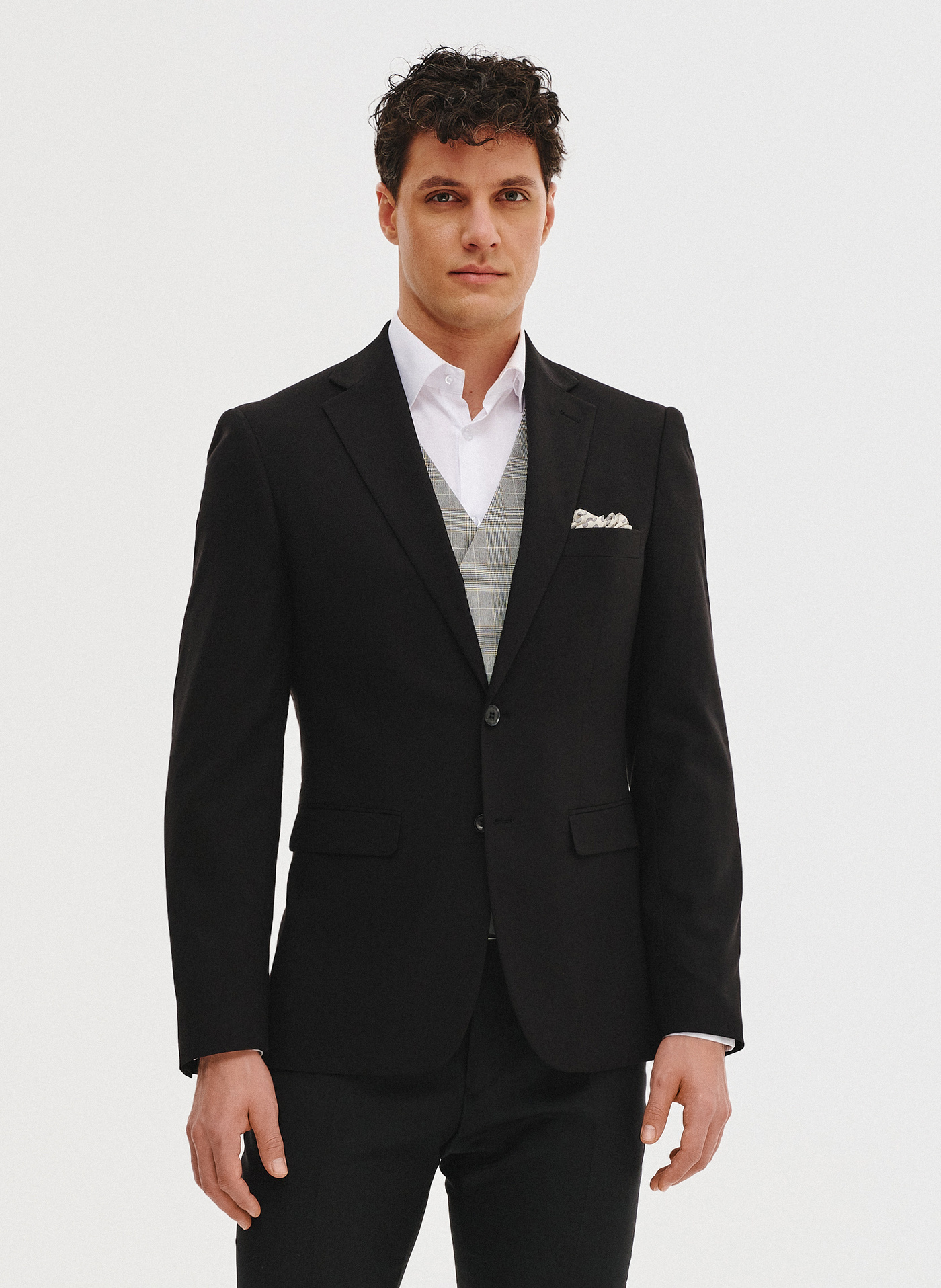 PAKO LORENTE - Czarna marynarka męska