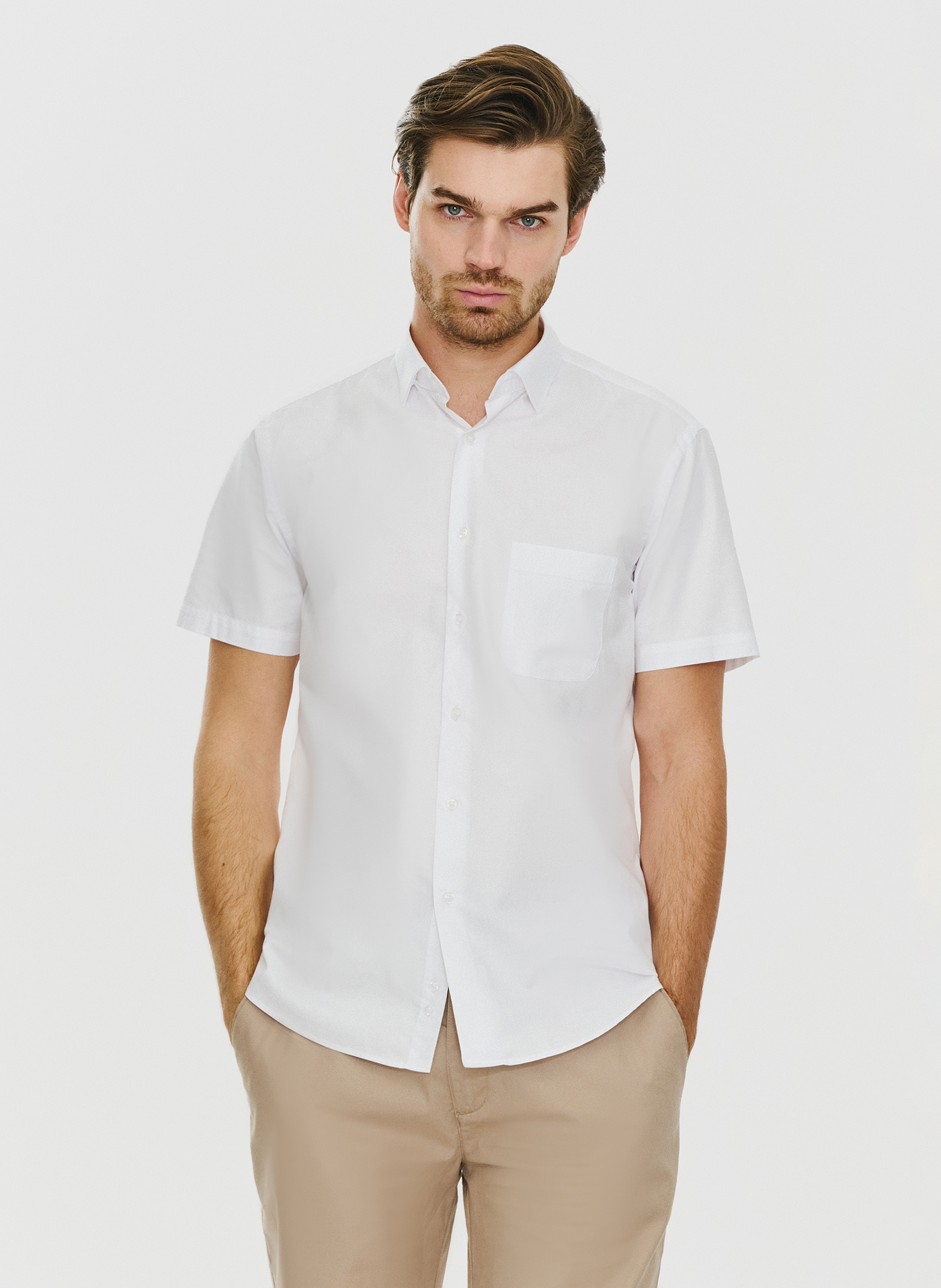 Koszula męska P24SF-1K-001-B