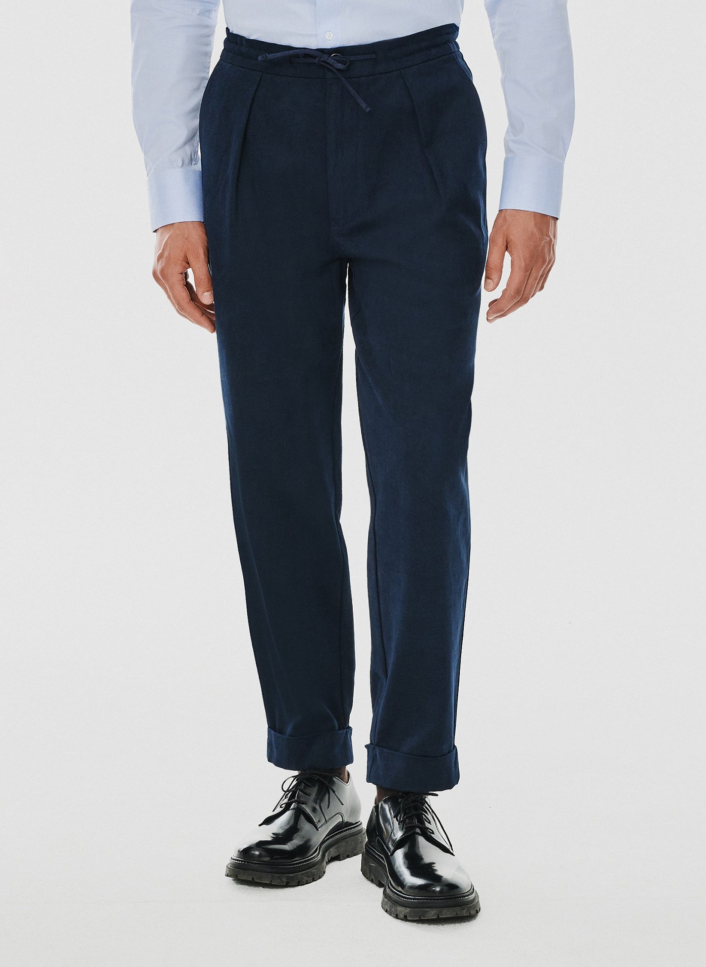 PAKO LORENTE – Bawełniane spodnie męskie casual