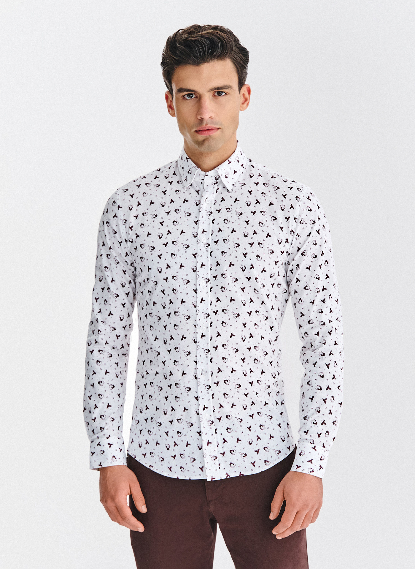 PAKO LORENTE – Koszula męska we wzór