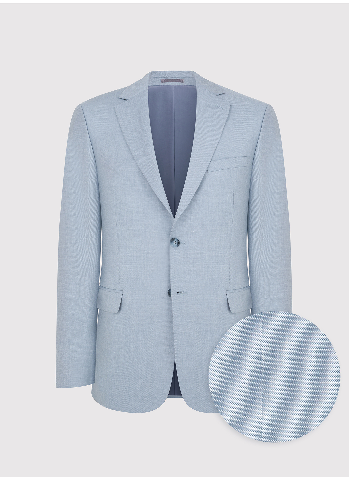 PAKO LORENTE - Jasnoniebieska marynarka garniturowa
