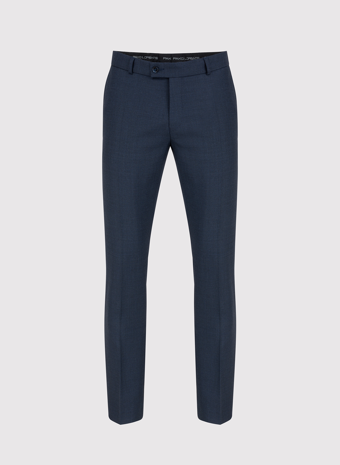 PAKO LORENTE – Spodnie garniturowe w kolorze granatowym