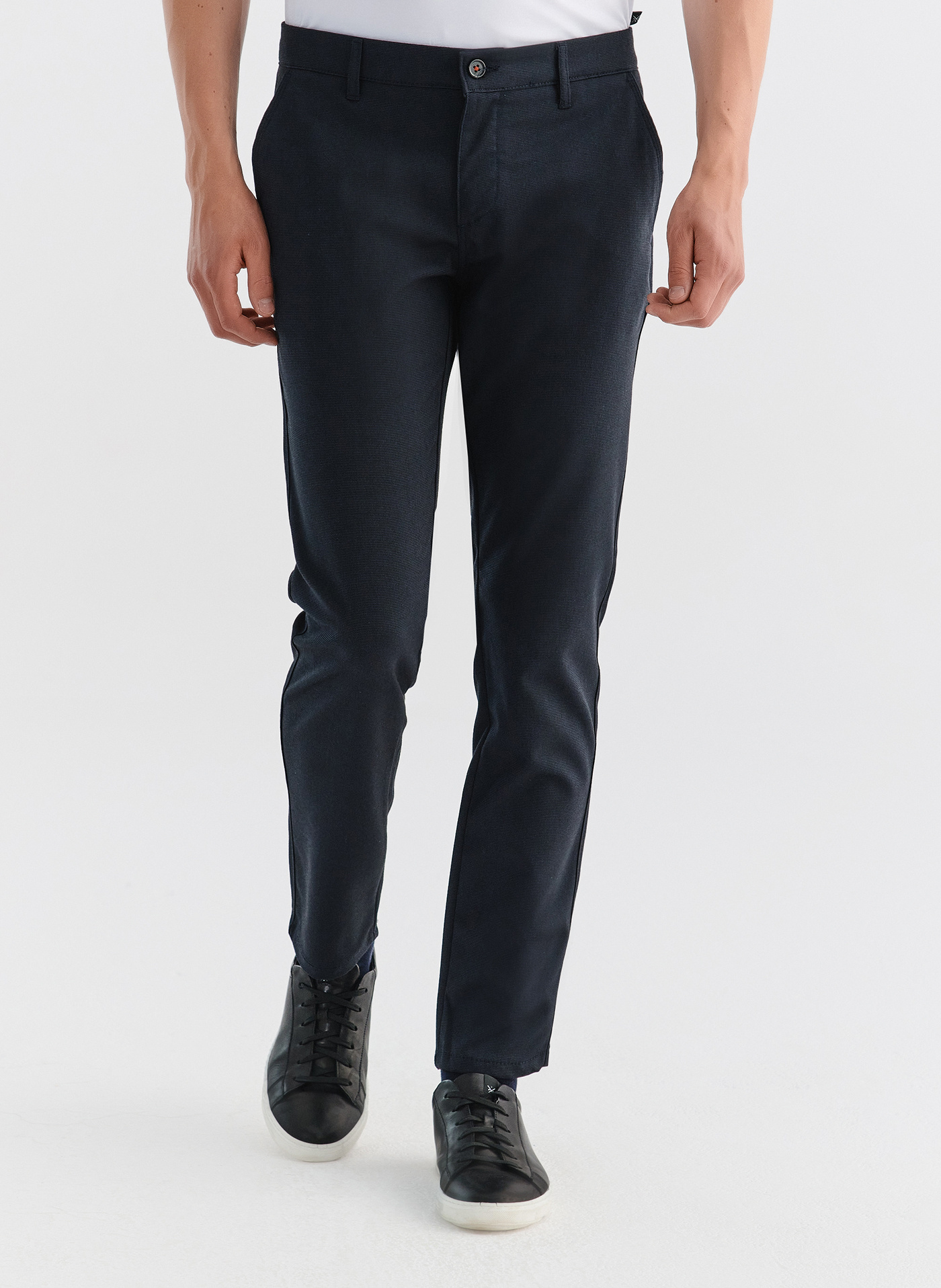 PAKO LORENTE – Spodnie męskie granatowe P000B-WX-215-G-S