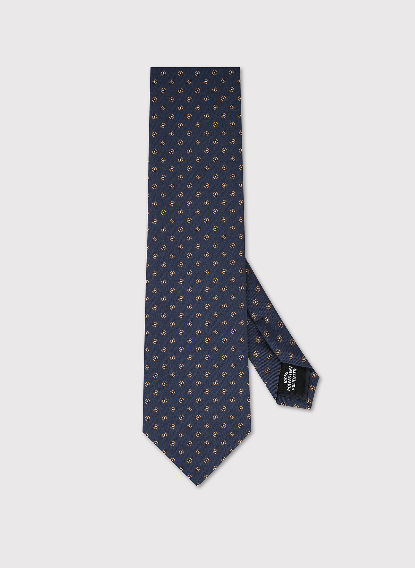 PAKO LORENTE – Granatowy krawat w mikrowzór