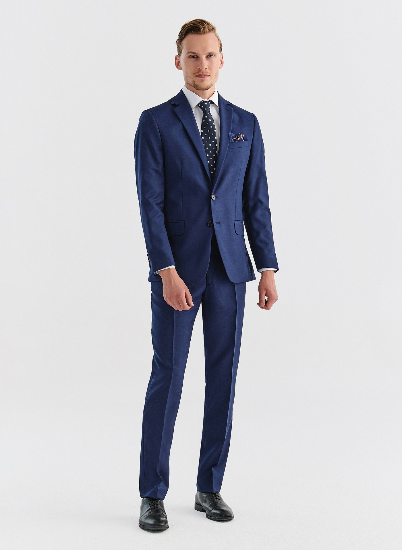 PAKO LORENTE – Spodnie męskie garniturowe MERALD P00WB-6G-314-N