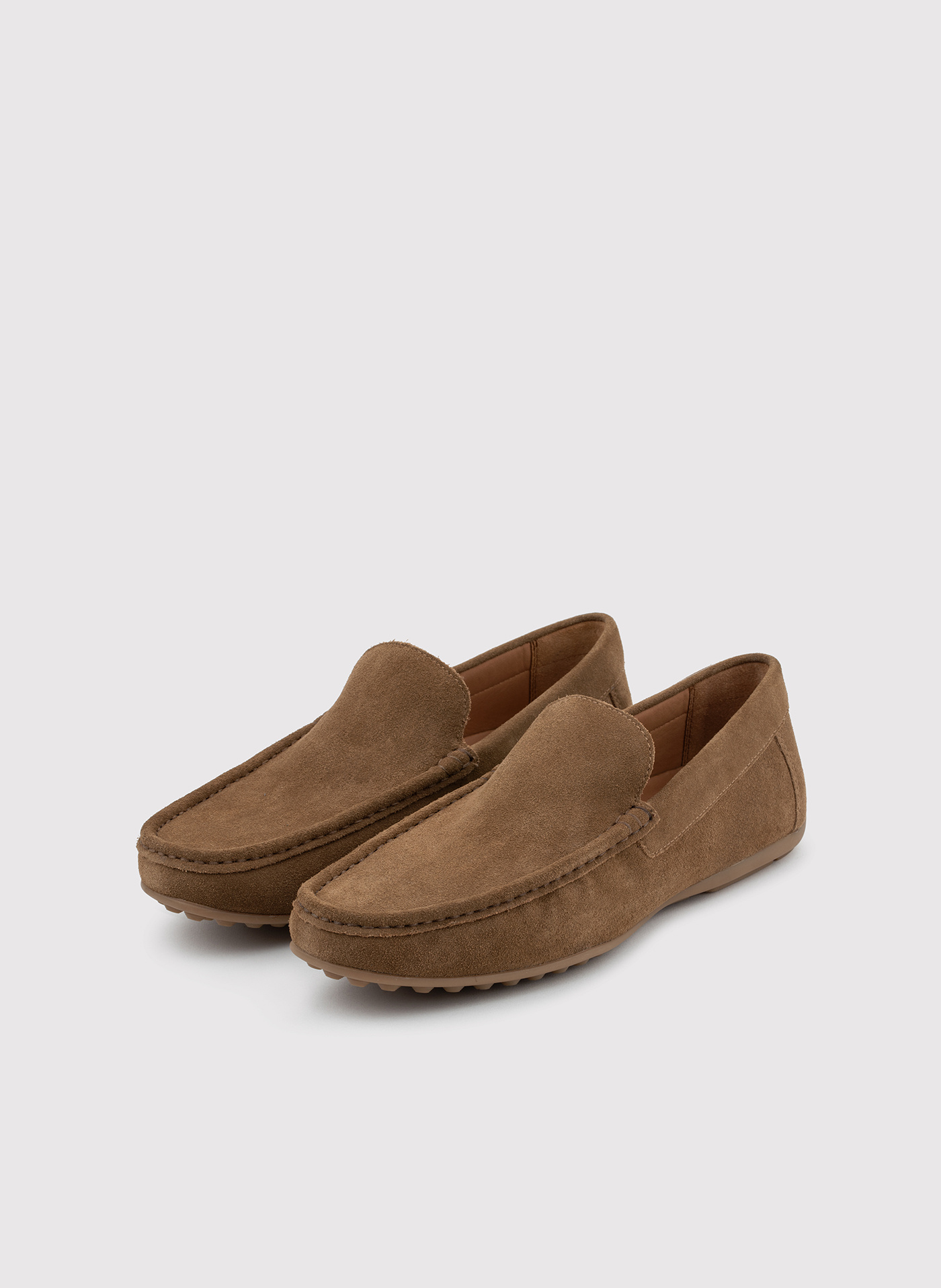 PAKO LORENTE - Beżowe mokasyny męskie