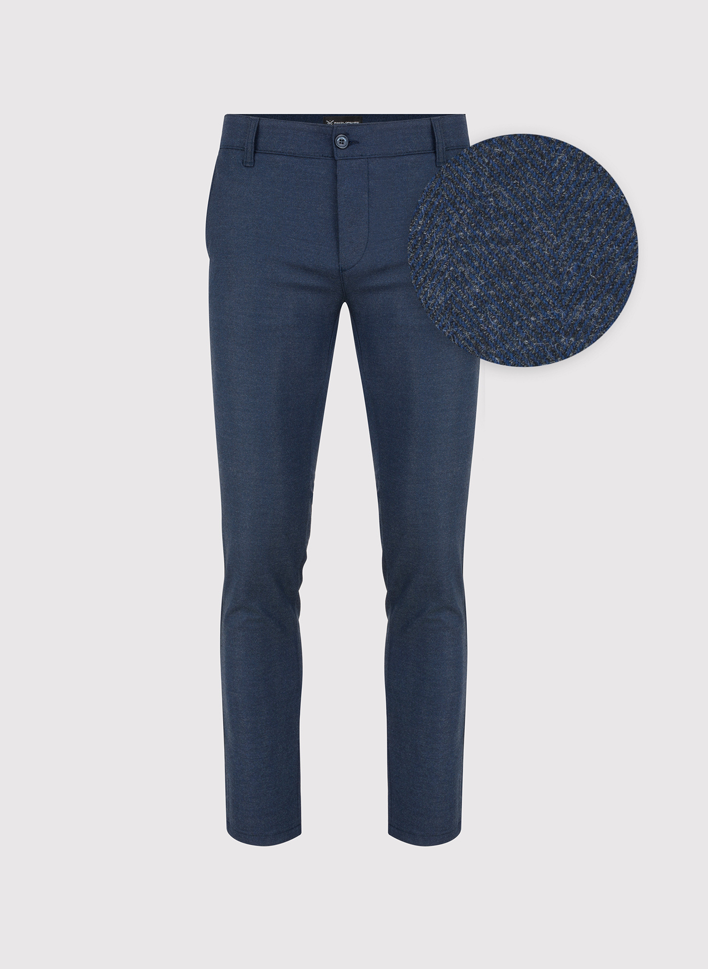 PAKO LORENTE – Casualowe spodnie męskie w kolorze granatowym