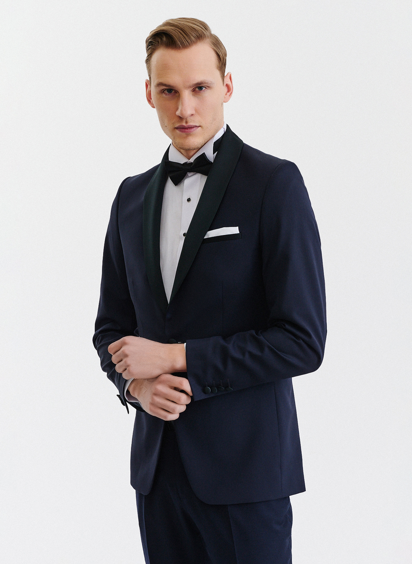 PAKO LORENTE – Marynarka smokingowa P000B-3S-002-G-S