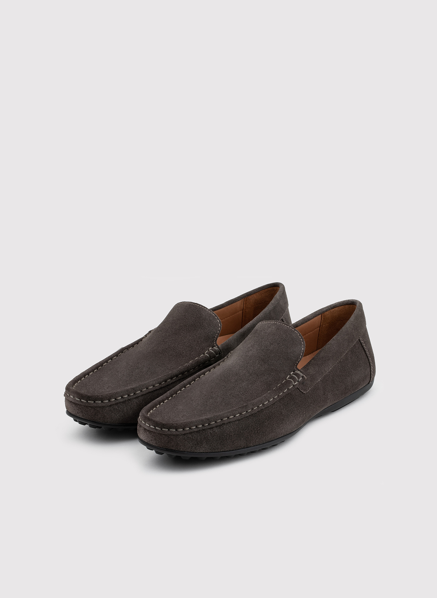 PAKO LORENTE - Brązowe mokasyny męskie