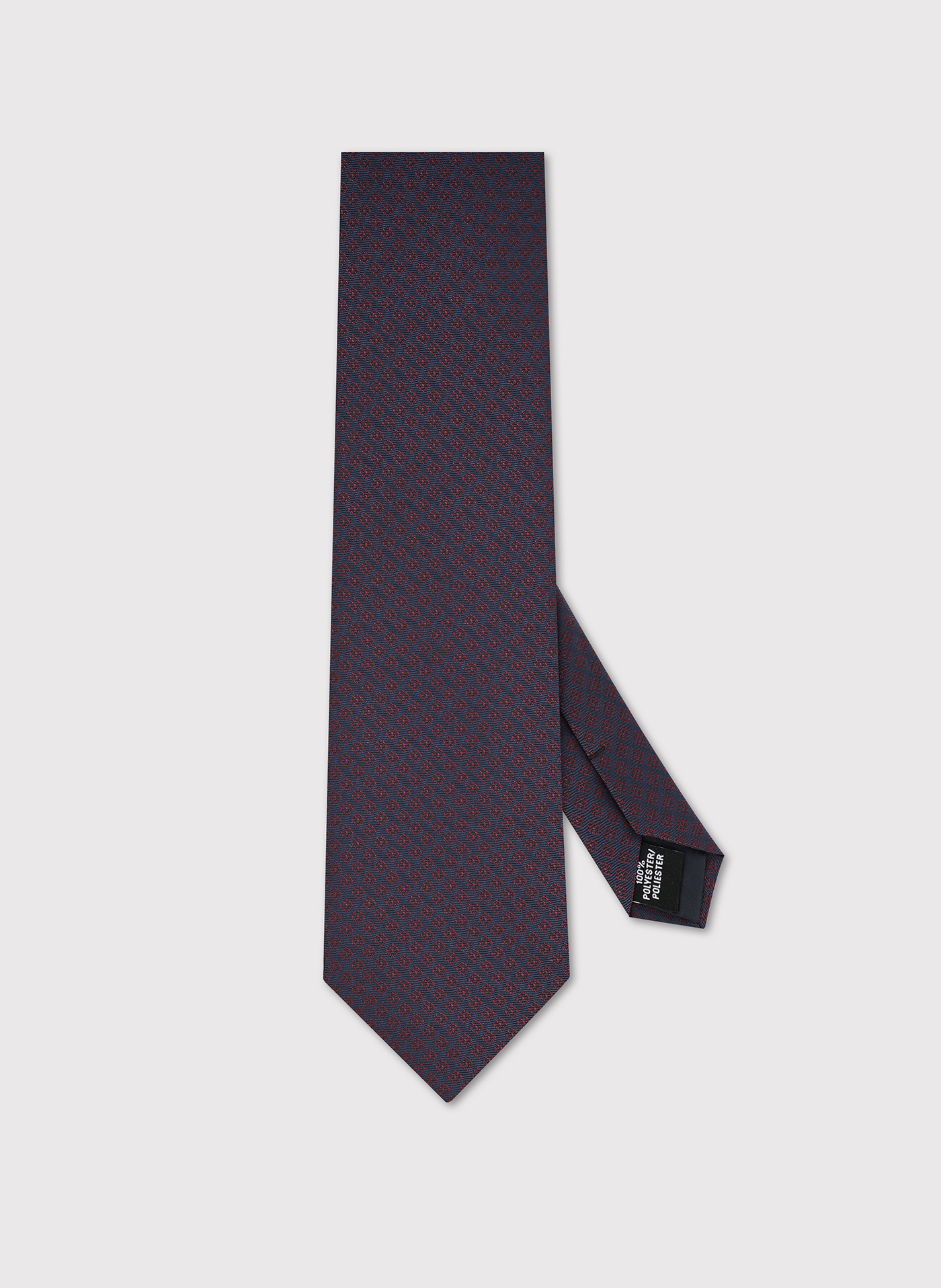 PAKO LORENTE – Bordowy krawat wewzór