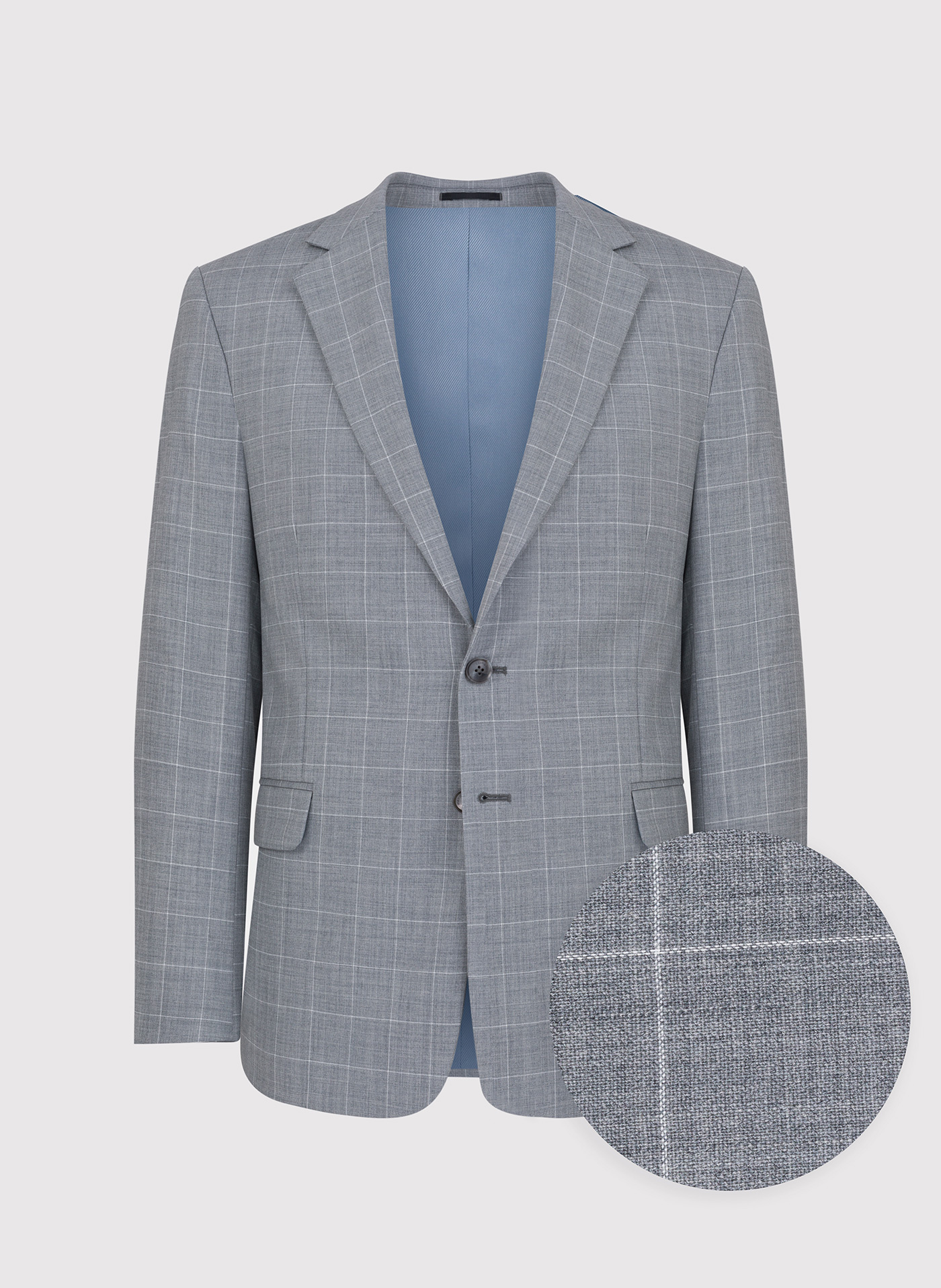 PAKO LORENTE – Szara marynarka garniturowa z wełną