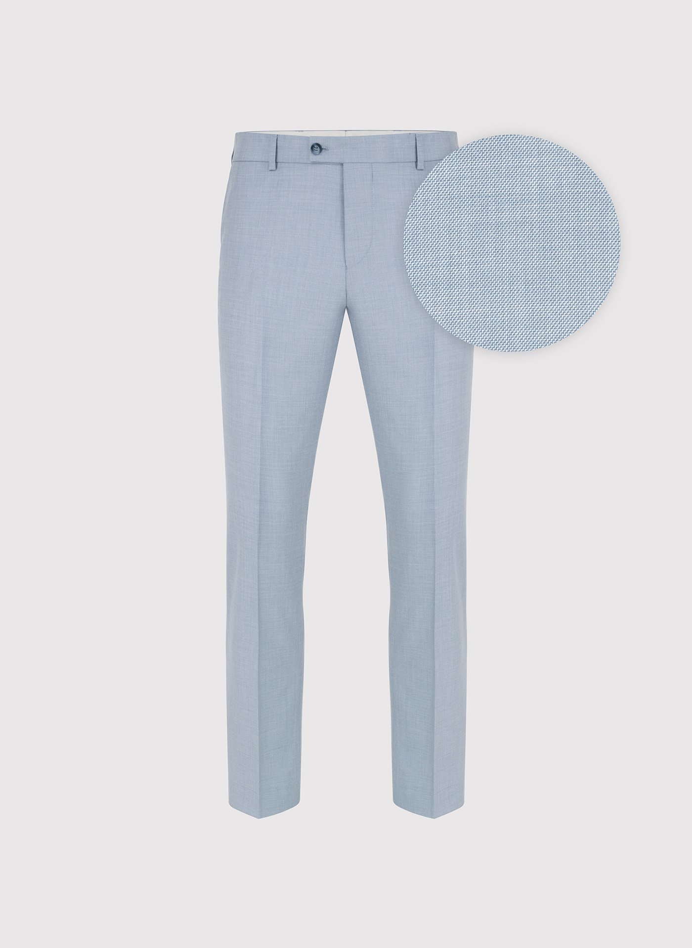 PAKO LORENTE – Jasnoniebieskie spodnie ganiturowe