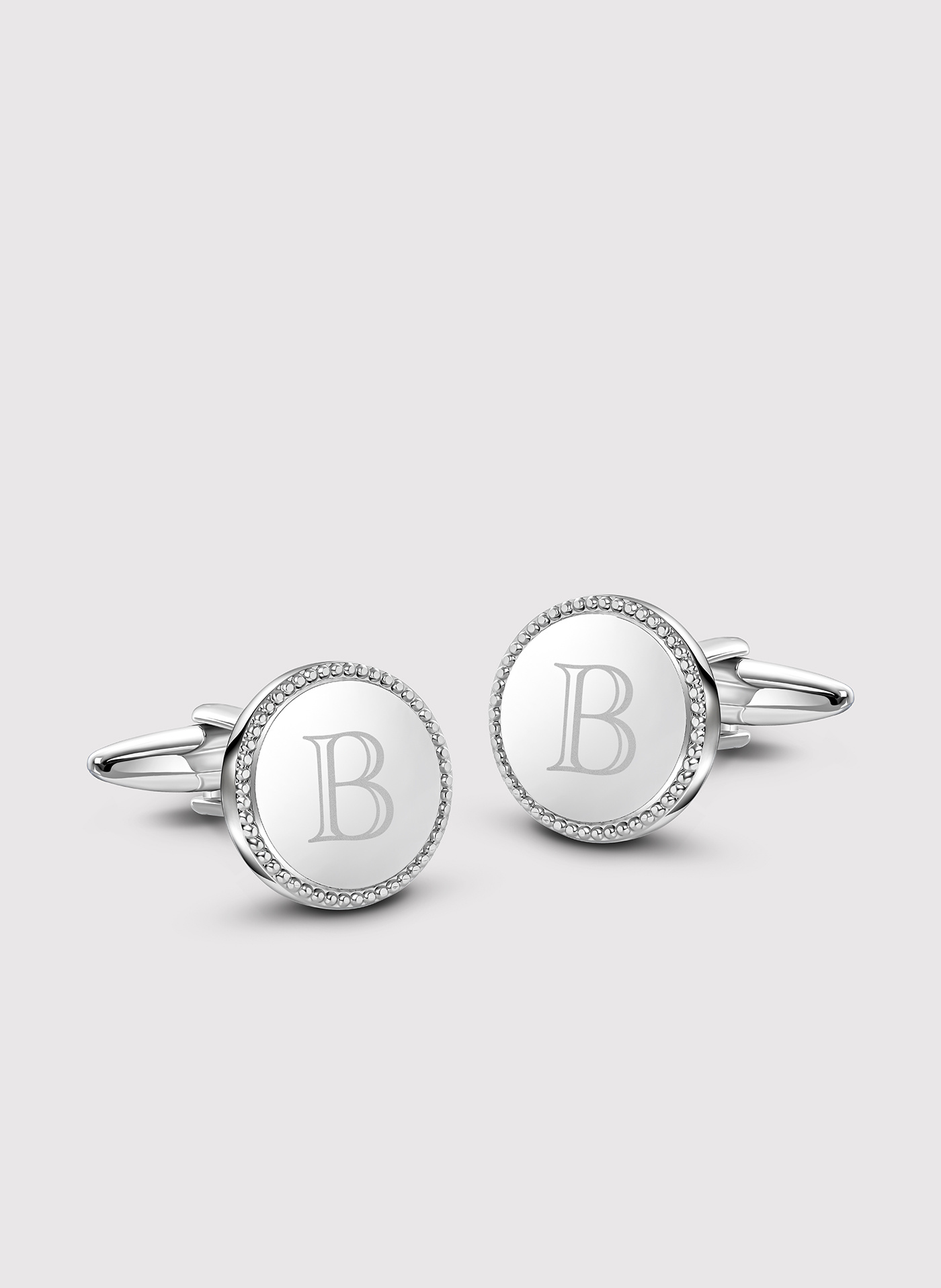 PAKO LORENTE – Srebrne spinki do mankietów