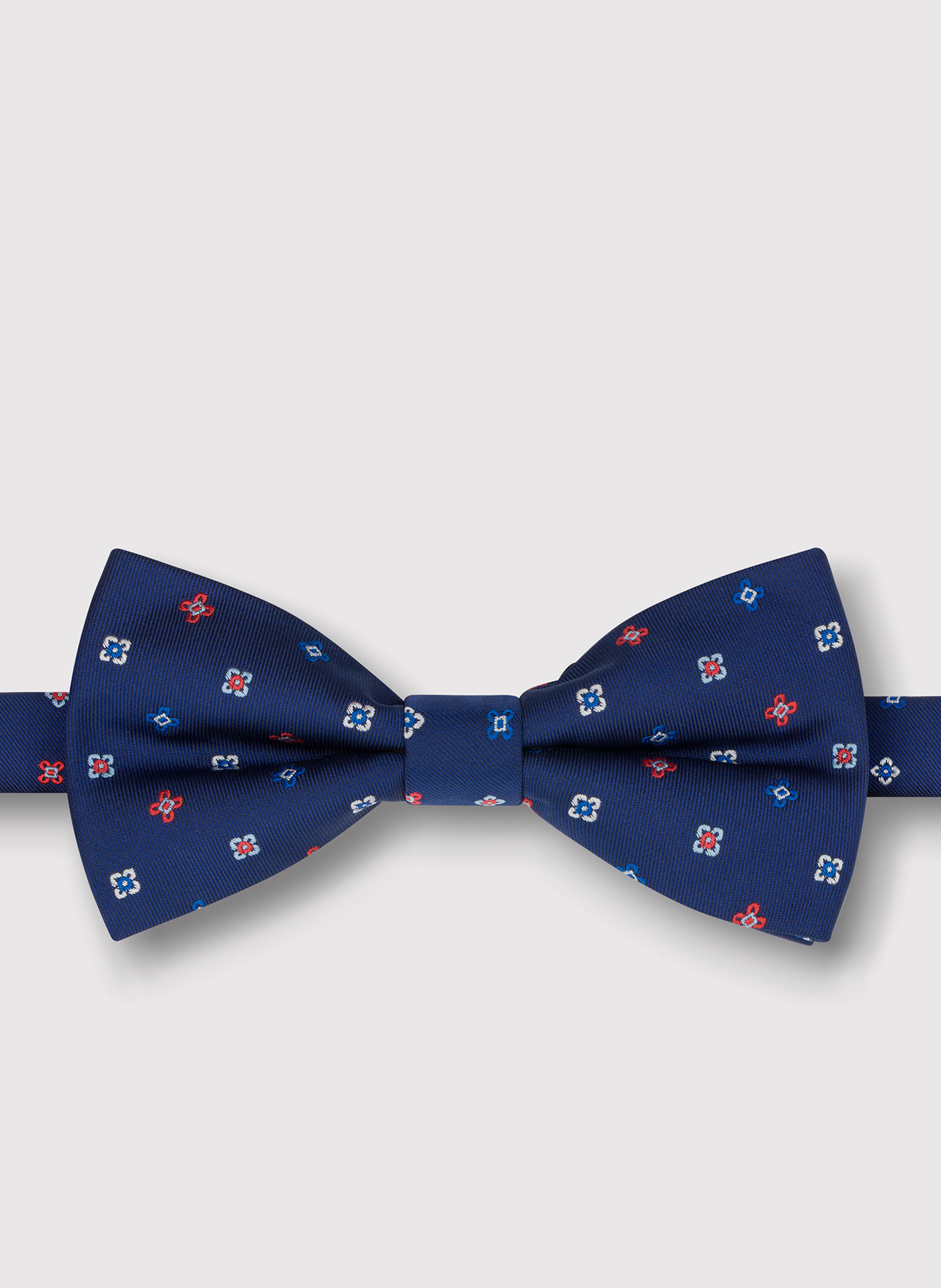 PAKO LORENTE – Granatowa mucha męska w drobne wzorki