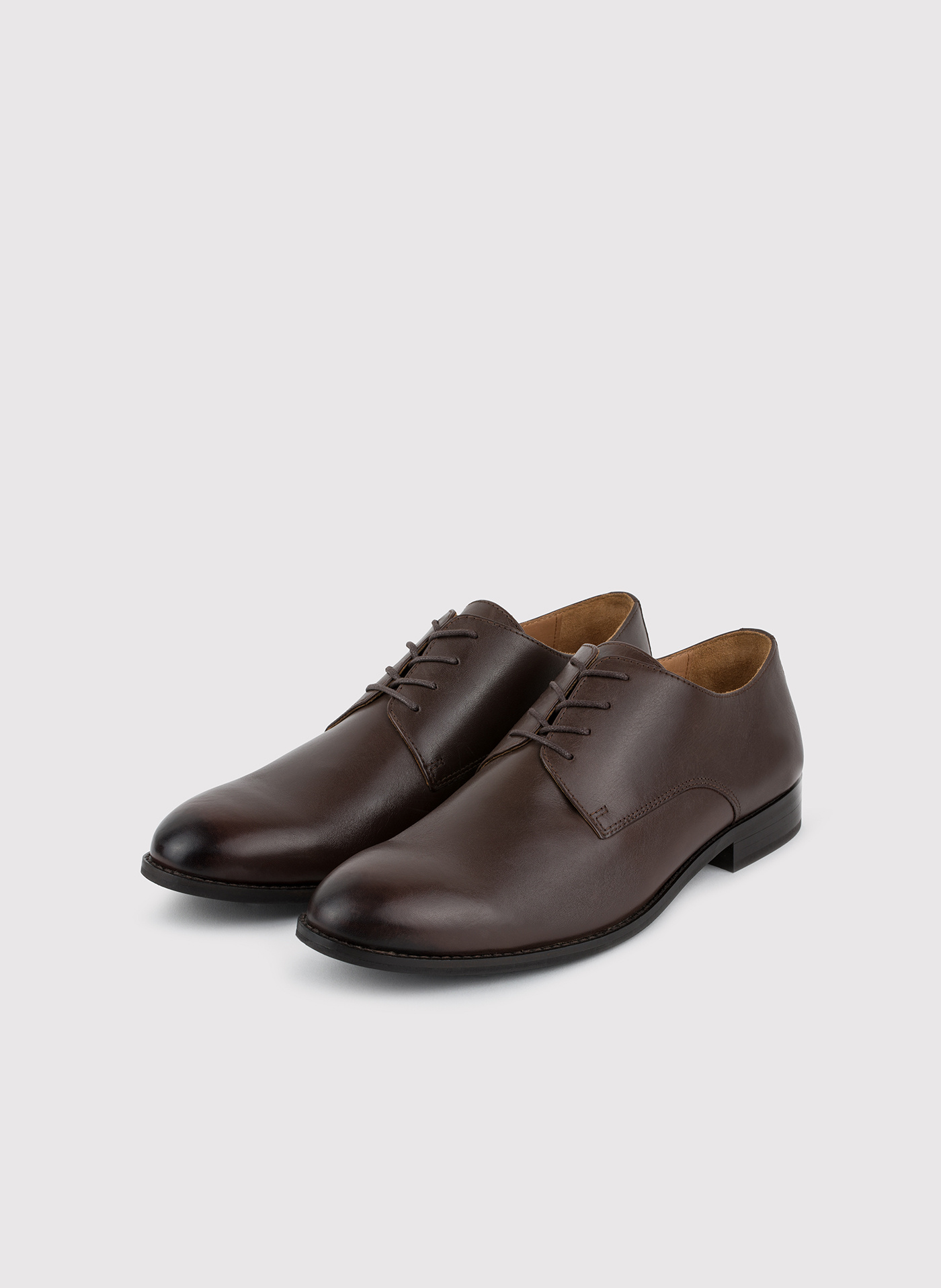 PAKO LORENTE - Brązowe eleganckie buty męskie