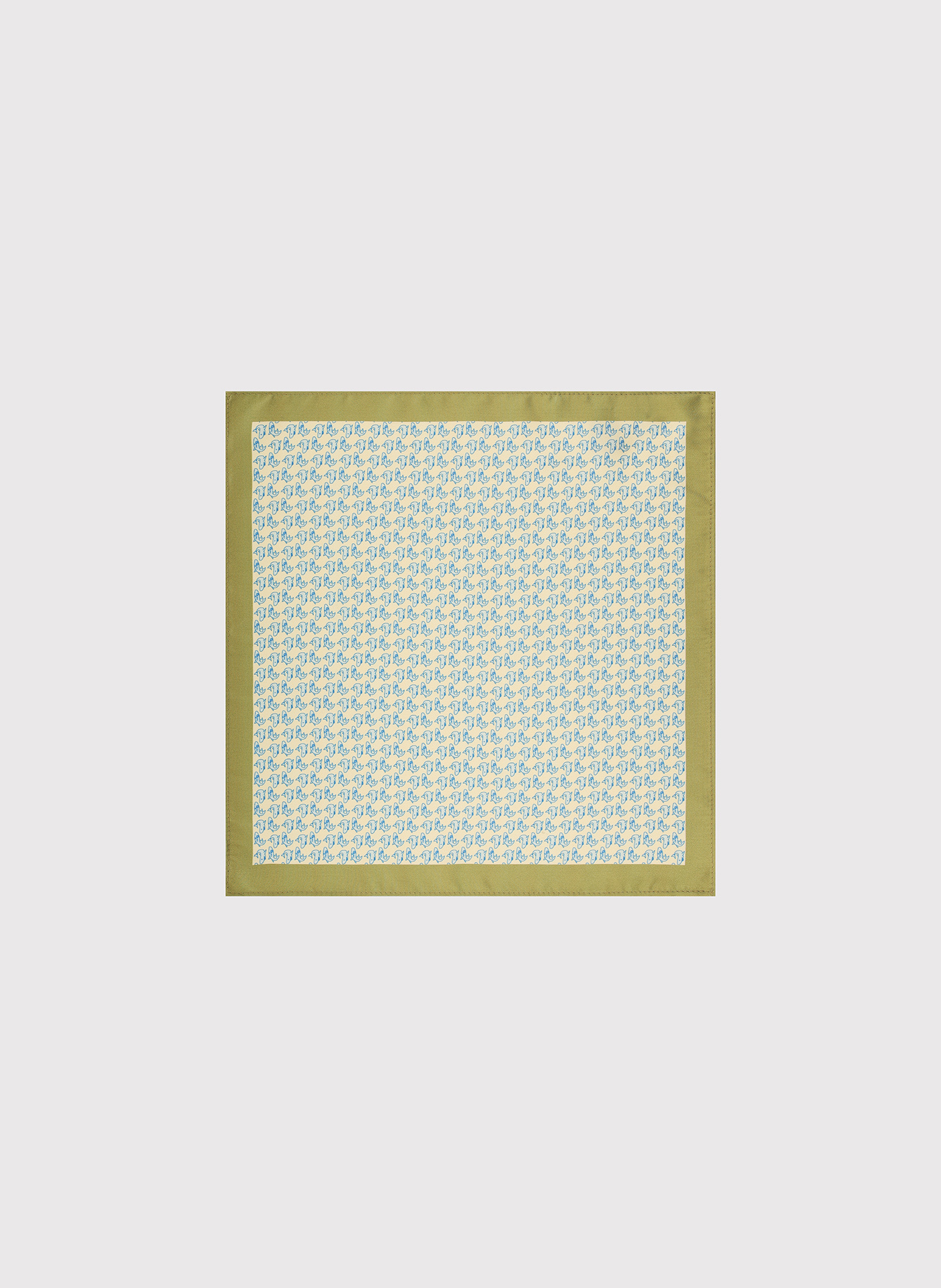 PAKO LORENTE – Zielona poszetka w rekiny