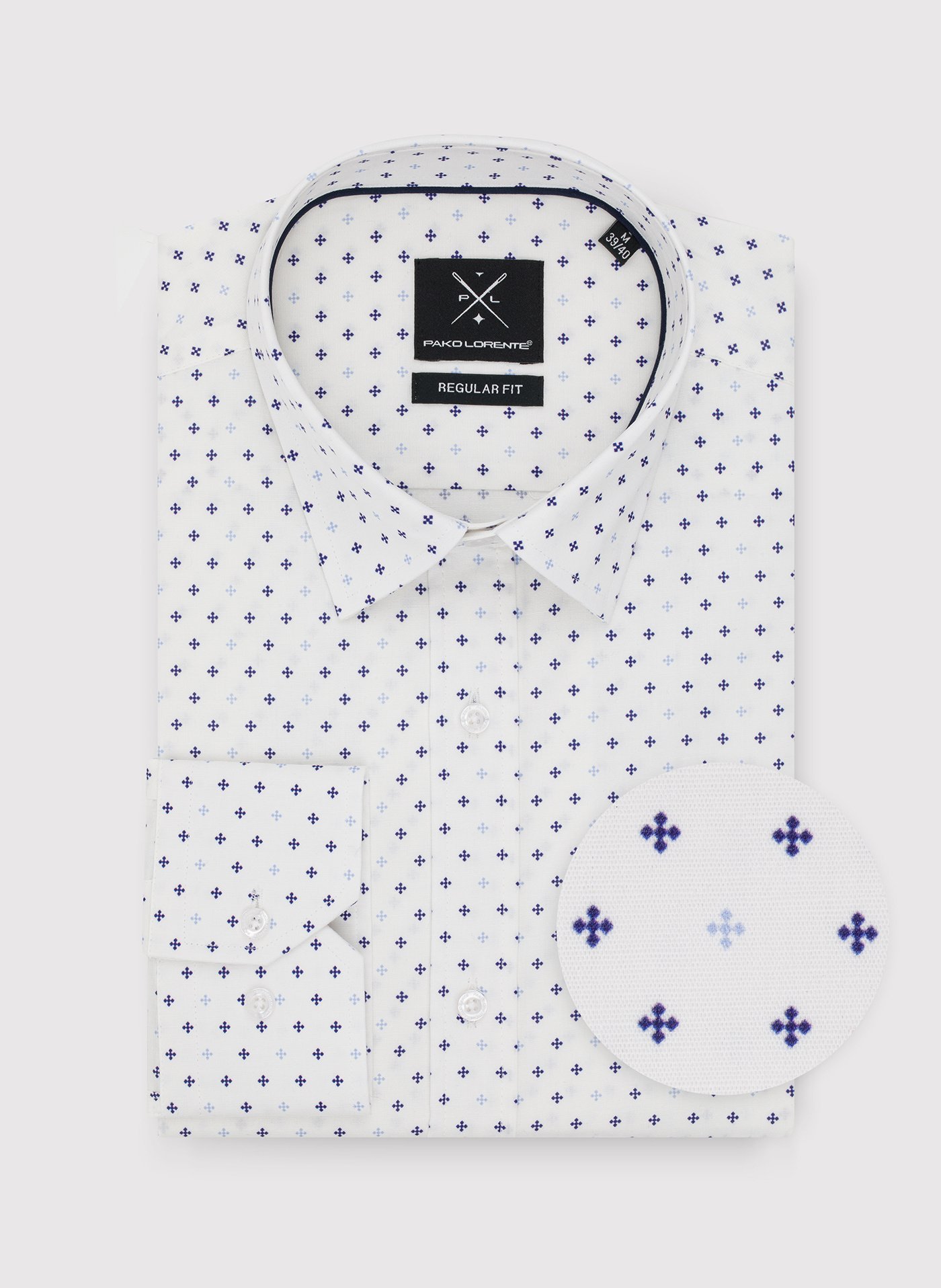 PAKO LORENTE – Koszula męska w mikrowzór