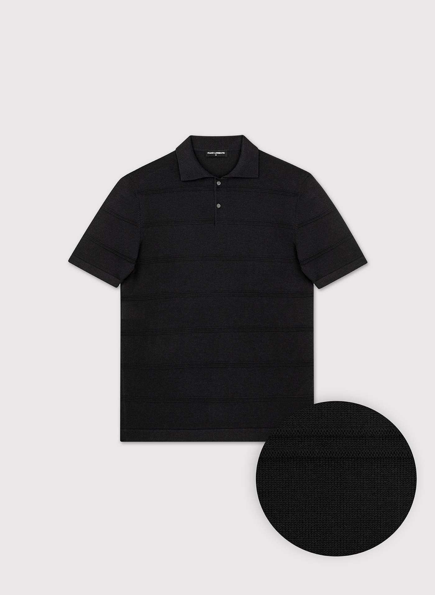 PAKOLORENTE - zarne polo swetrowe