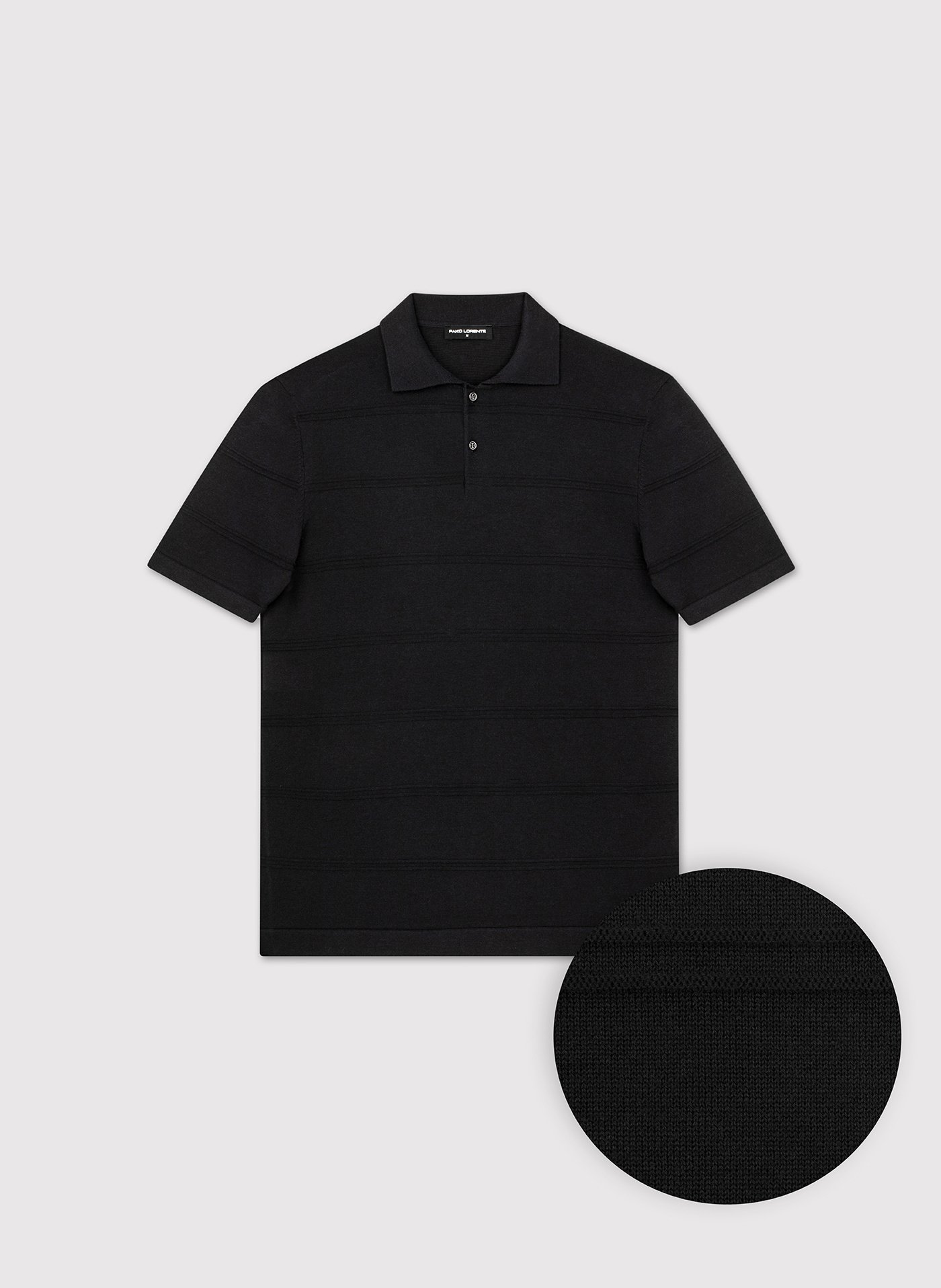 PAKOLORENTE - zarne polo swetrowe