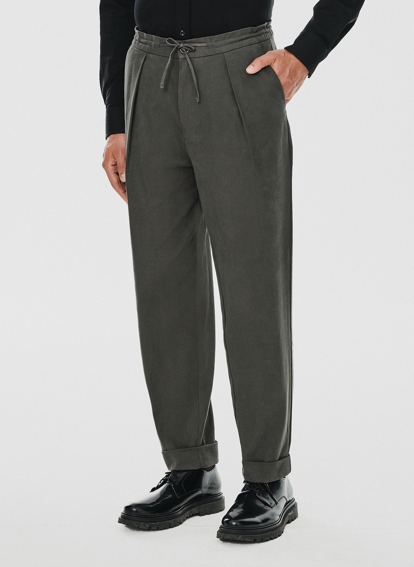 PAKO LORENTE – Bawełniane spodnie męskie casual