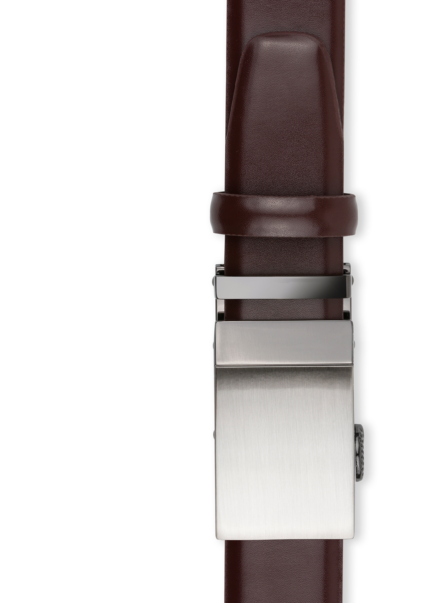 PAKO LORENTE – Brązowy skórzany pasek męski