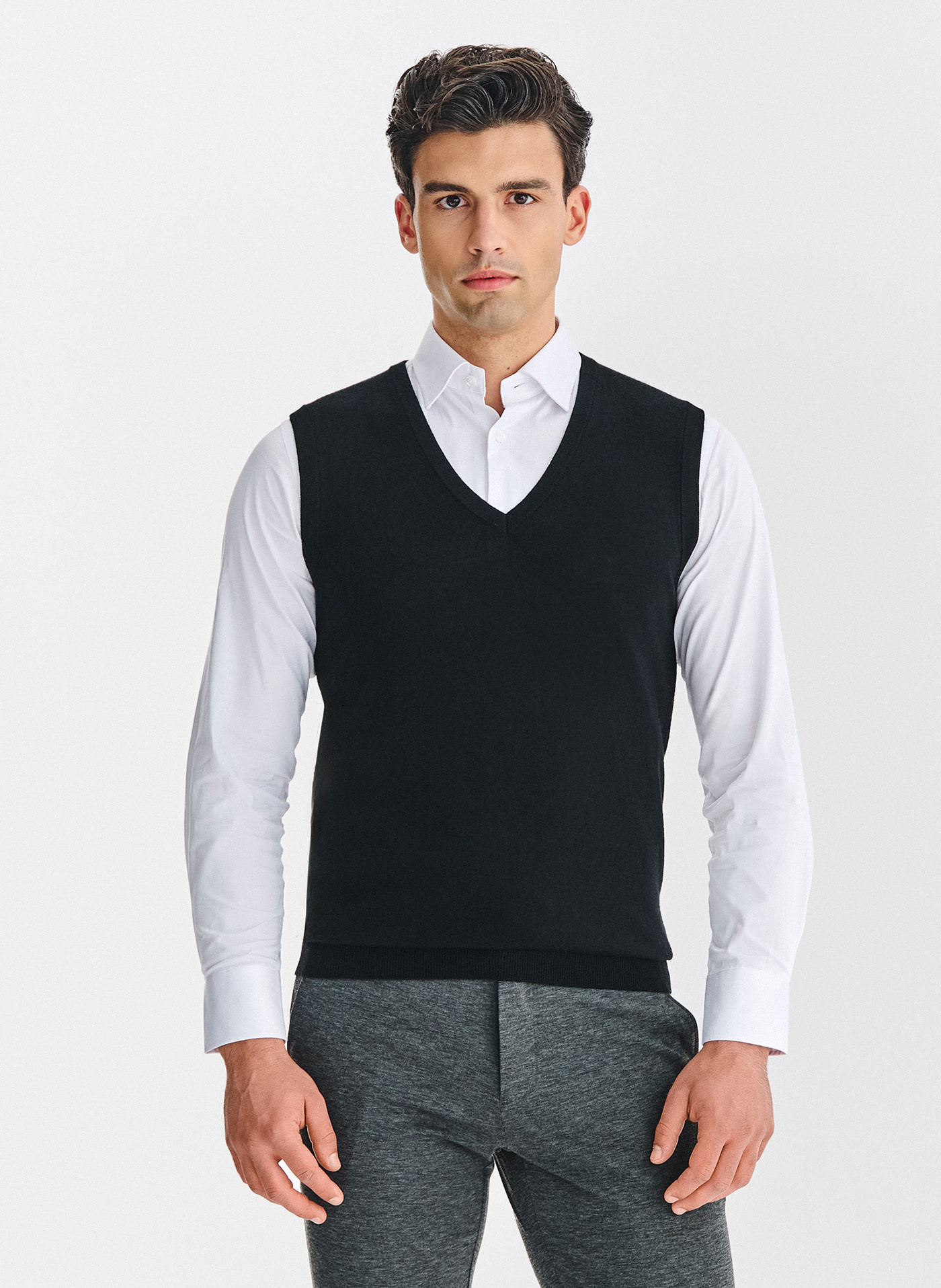 PAKO LORENTE - Bezrękawnik z dekoltem w serek