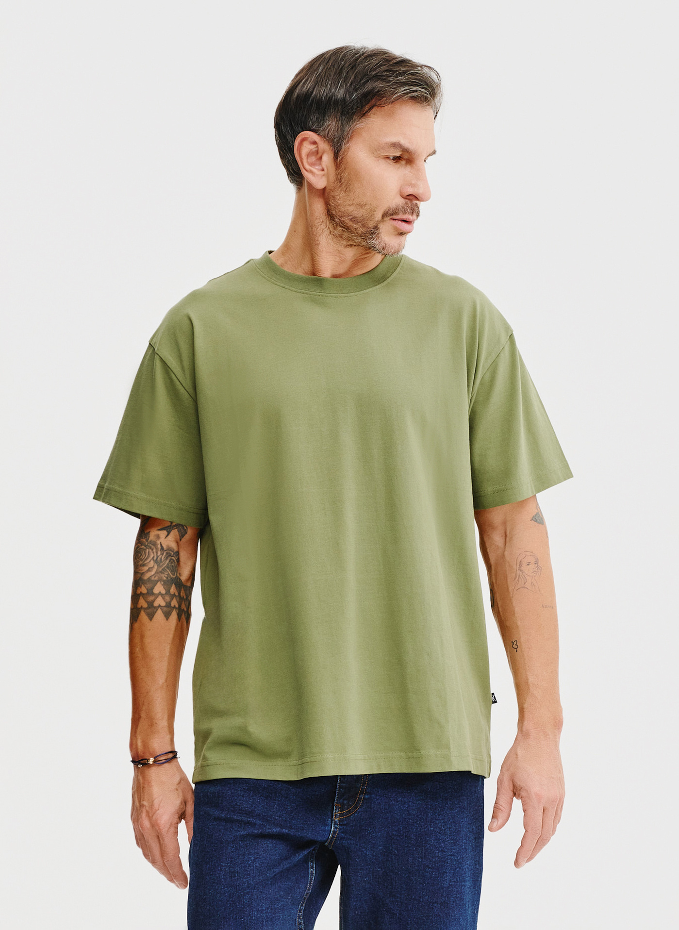 PAKO LORENTE – Zielony t-shirt oversize
