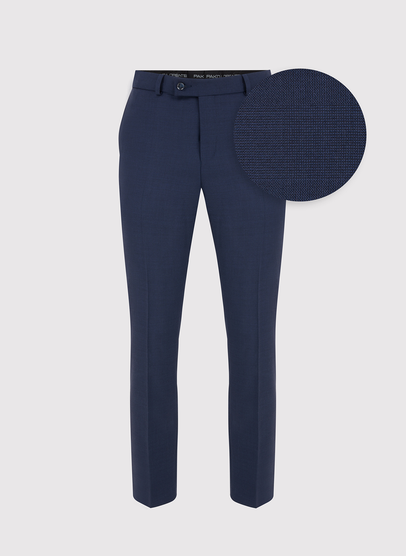 PAKO LORENTE – Spodnie garniturowe w kolorze granatowym