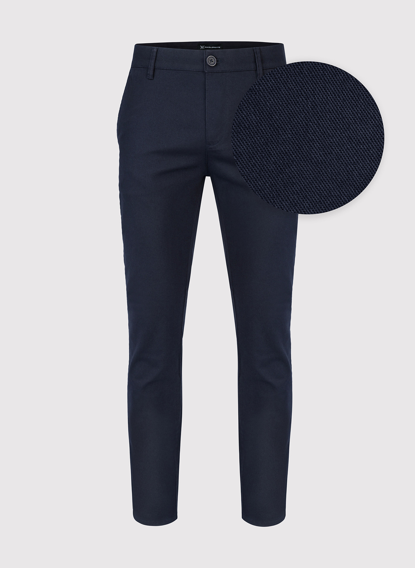 PAKO LORENTE – Granatowe spodnie męskie