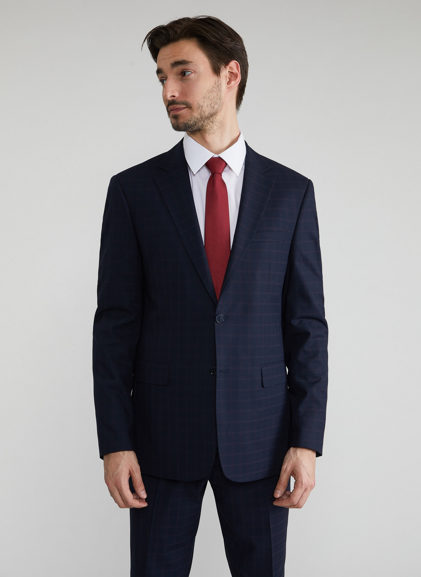 PAKO LORENTE – Granatowa marynarka garniturowa P22SF-3G-013-G-S