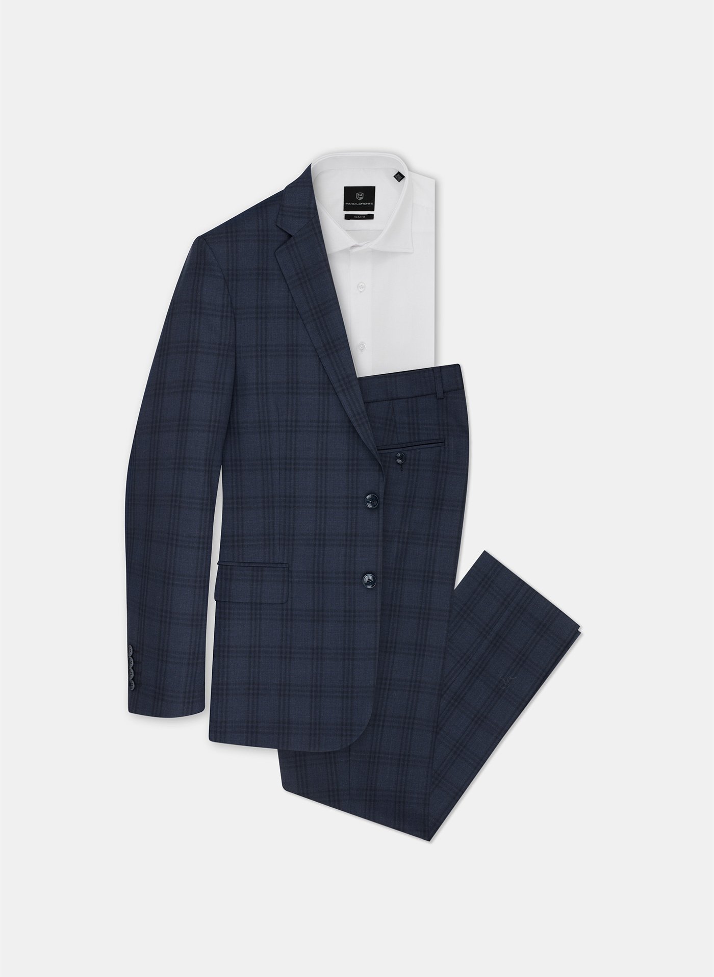PAKO LORENTE – Granatowa marynarka garniturowa P21WP-3G-035-G
