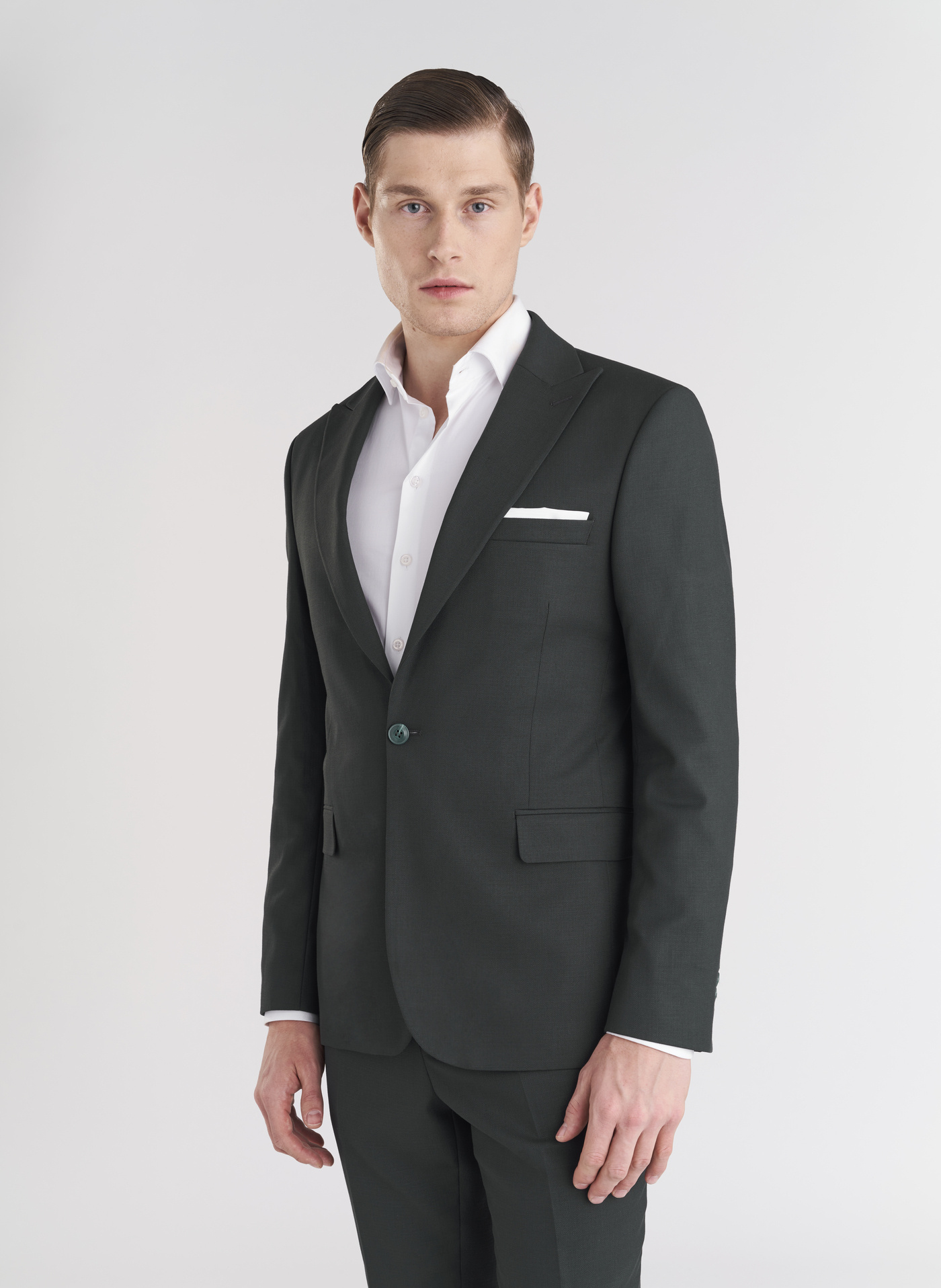 PAKO LORENTE – Zielona jednorzędowa marynarka męska