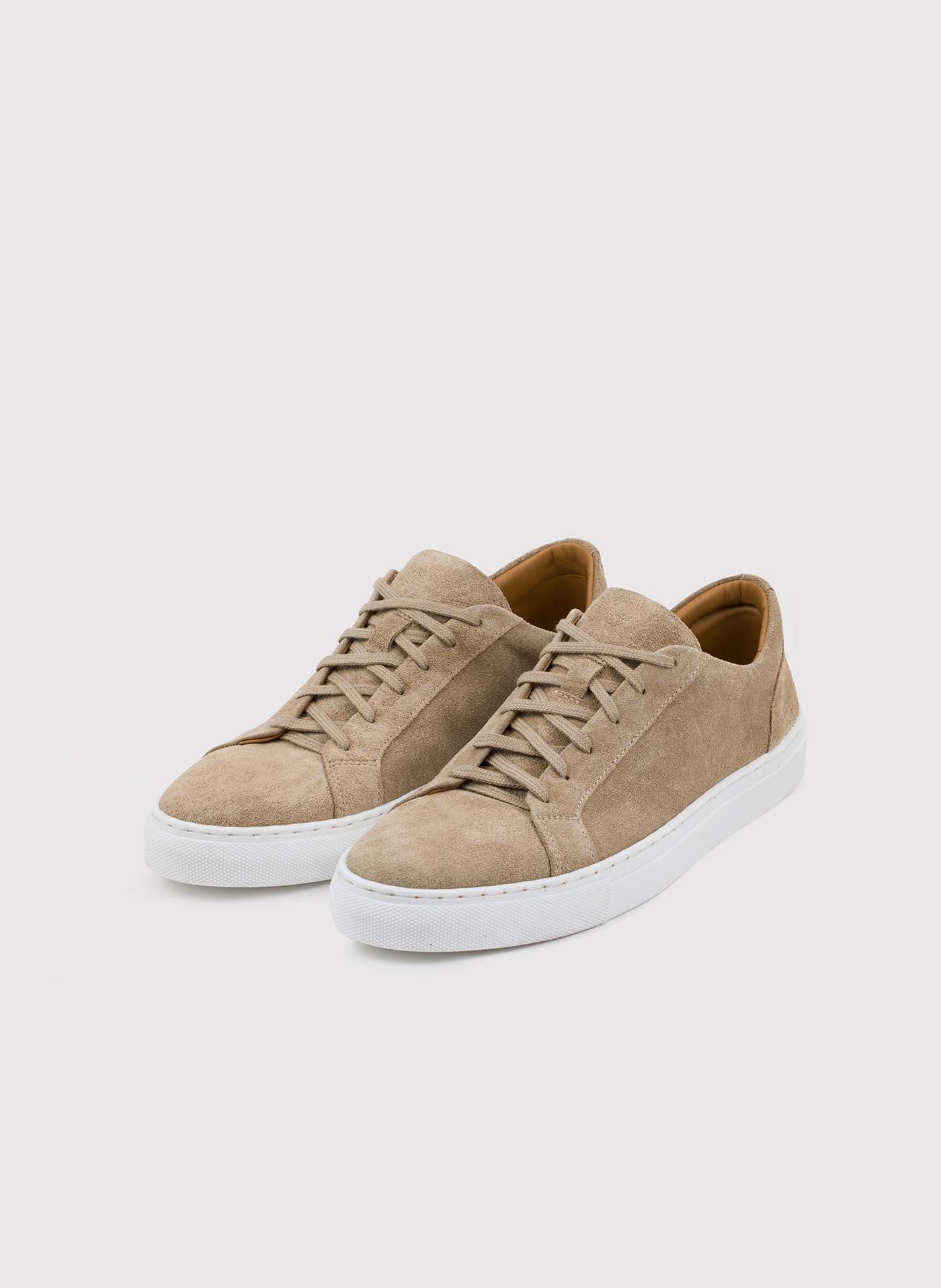 PAKO LORENTE - Beżowe sneakersy męskie