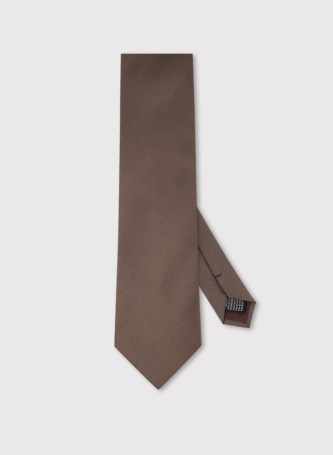 Brązowy krawat męski