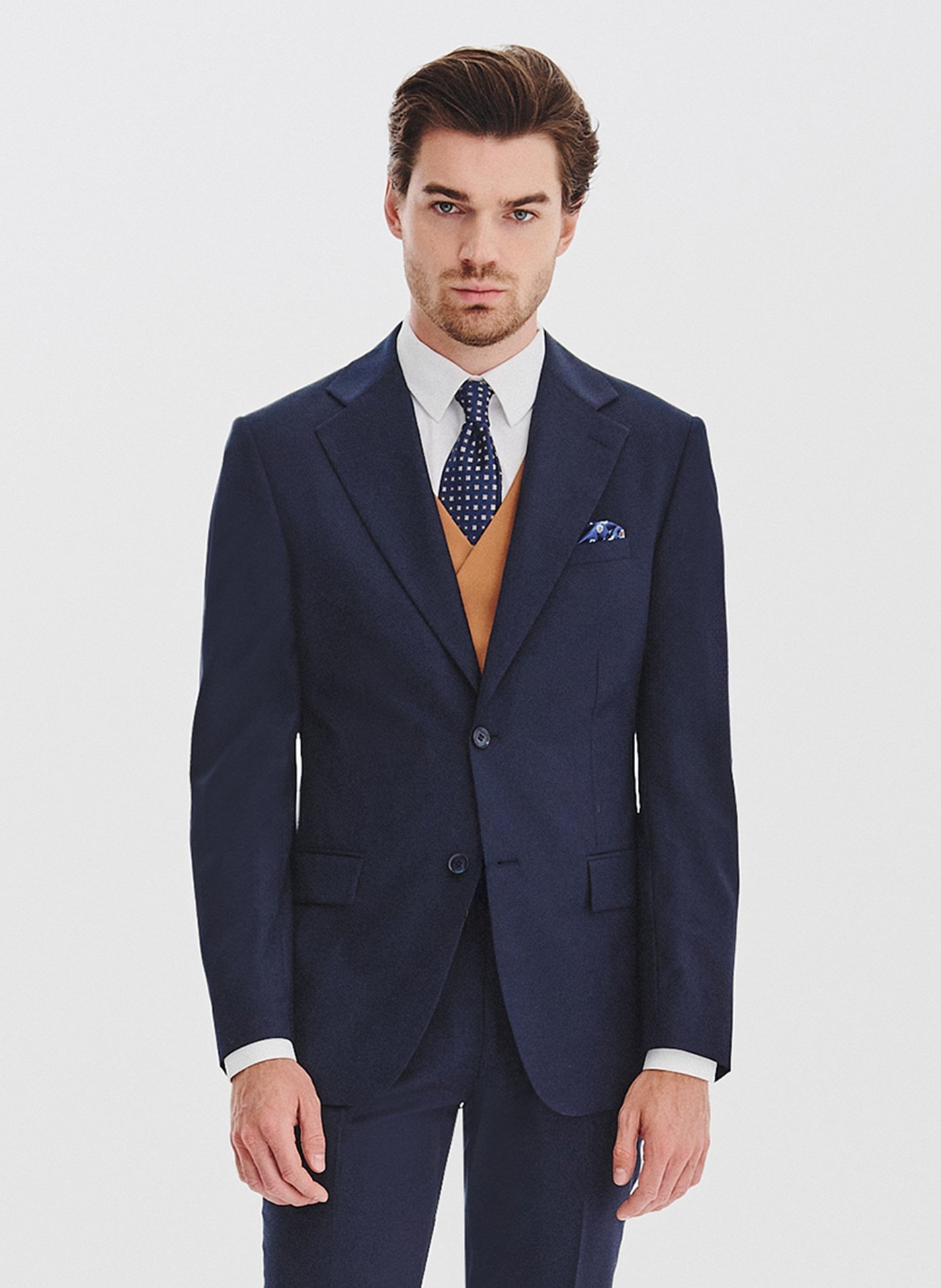 PAKO LORENTE - Marynarka garniturowa w subtelną kratę