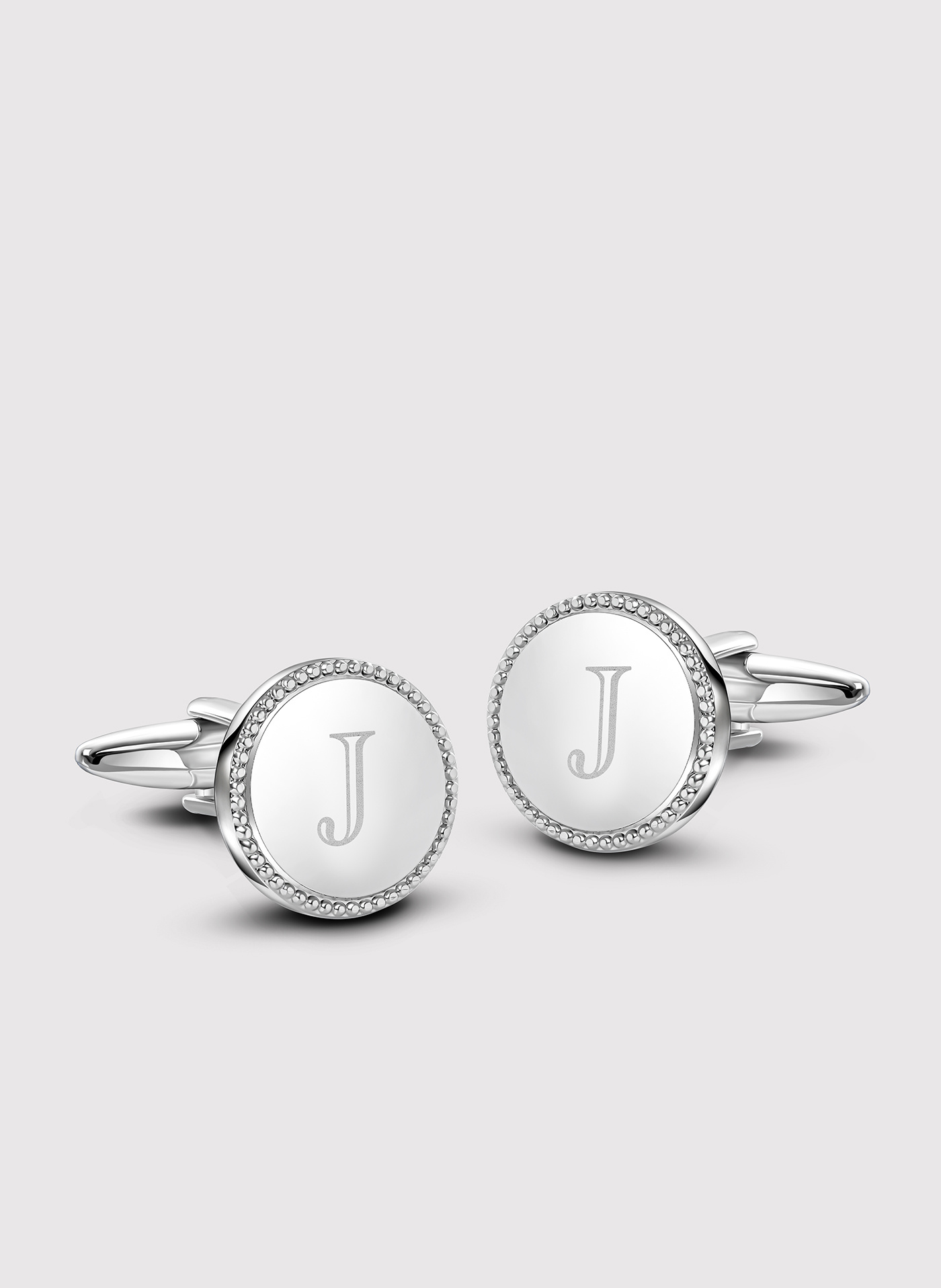 PAKO LORENTE – Srebrne spinki do mankietów