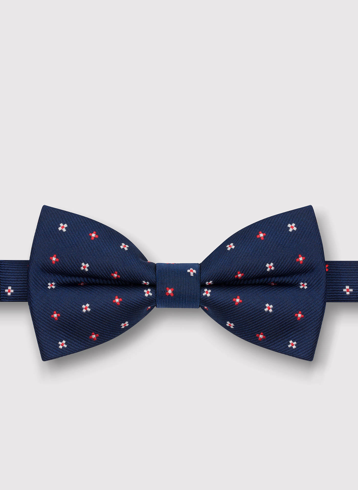 PAKO LORENTE – Granatowa mucha męska w mikrowzór