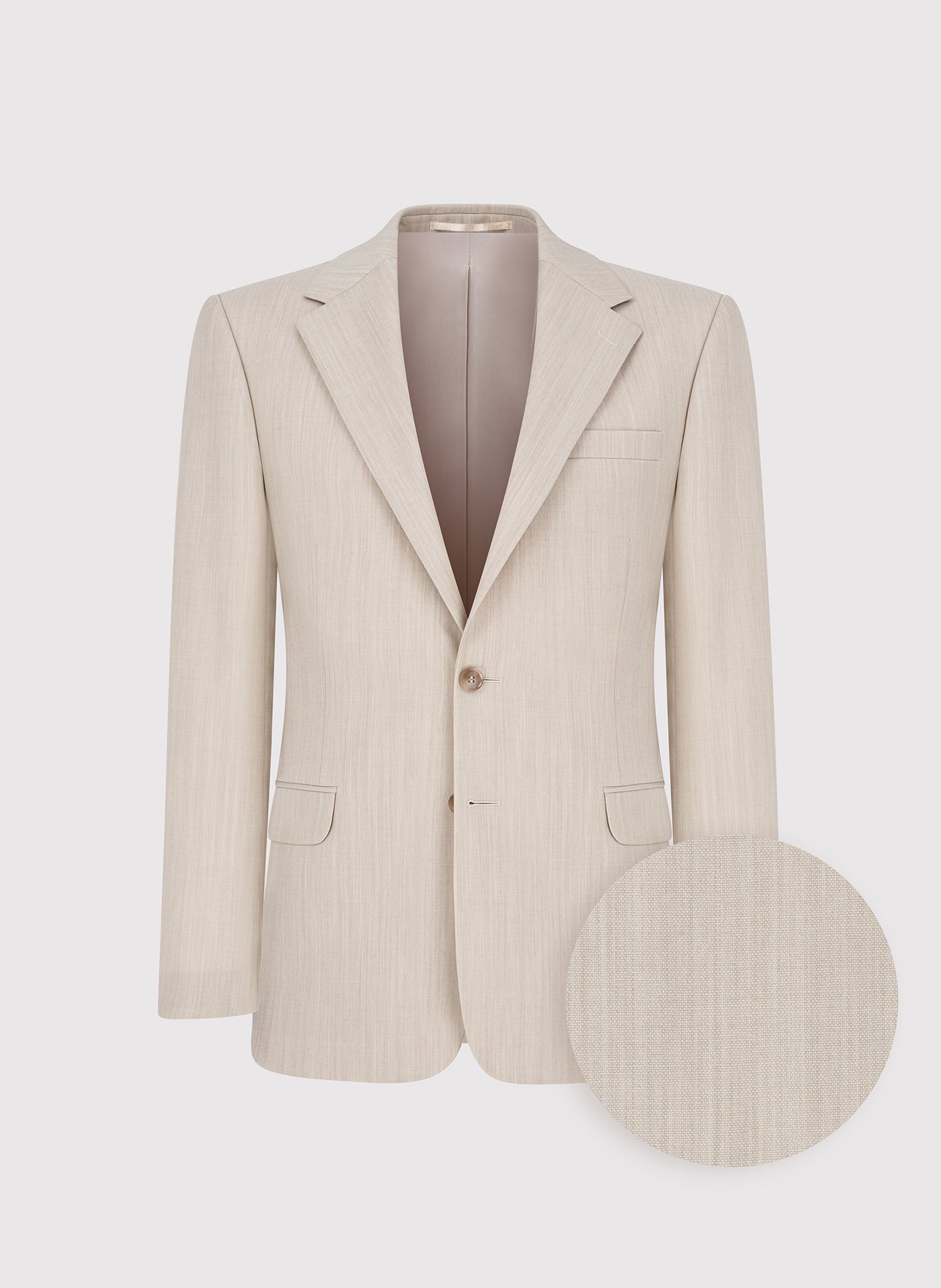 PAKO LORENTE – Beżowa wełniana marynarka męska