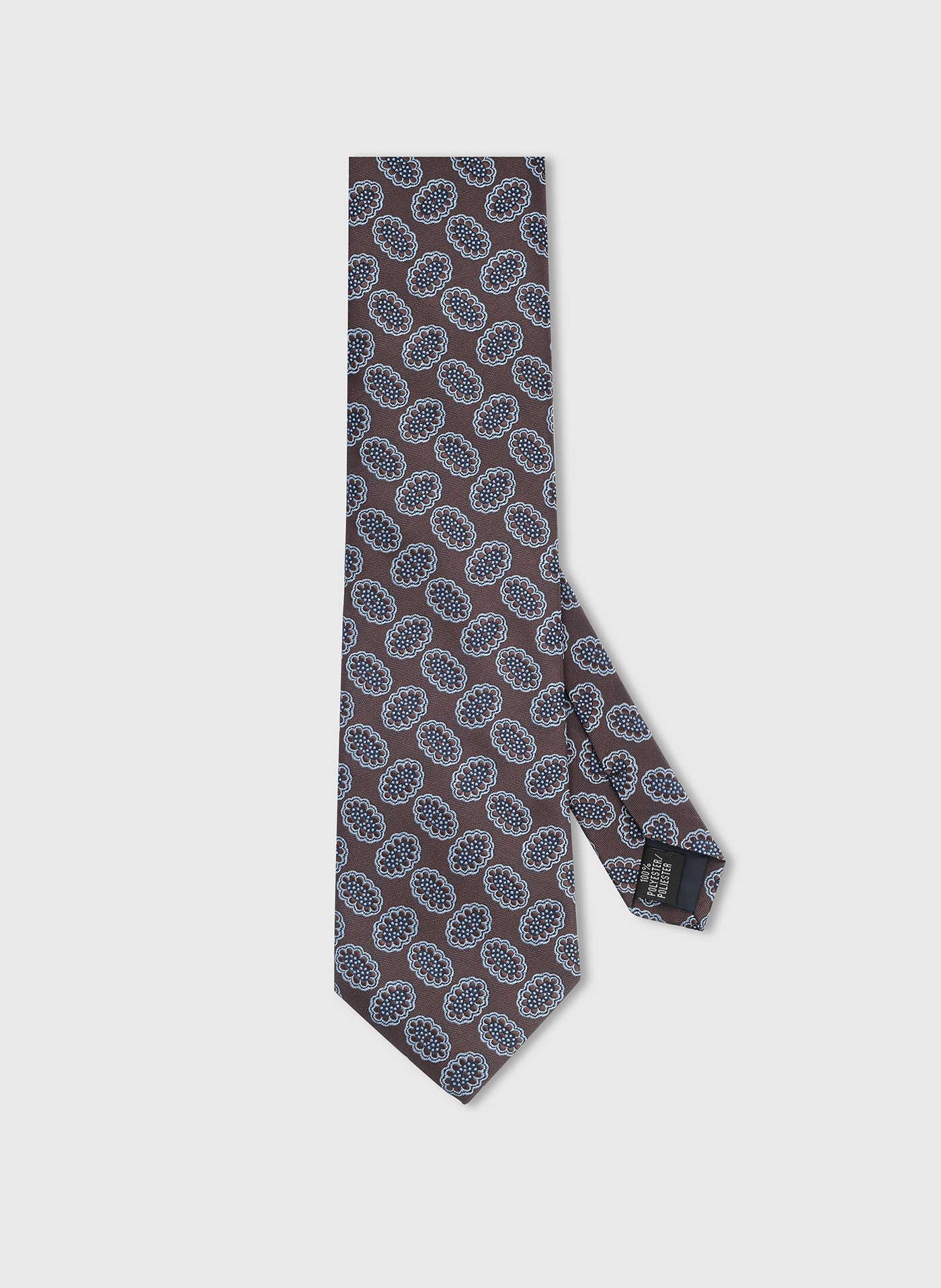 PAKO LORENTE - Brązowy krawat męski