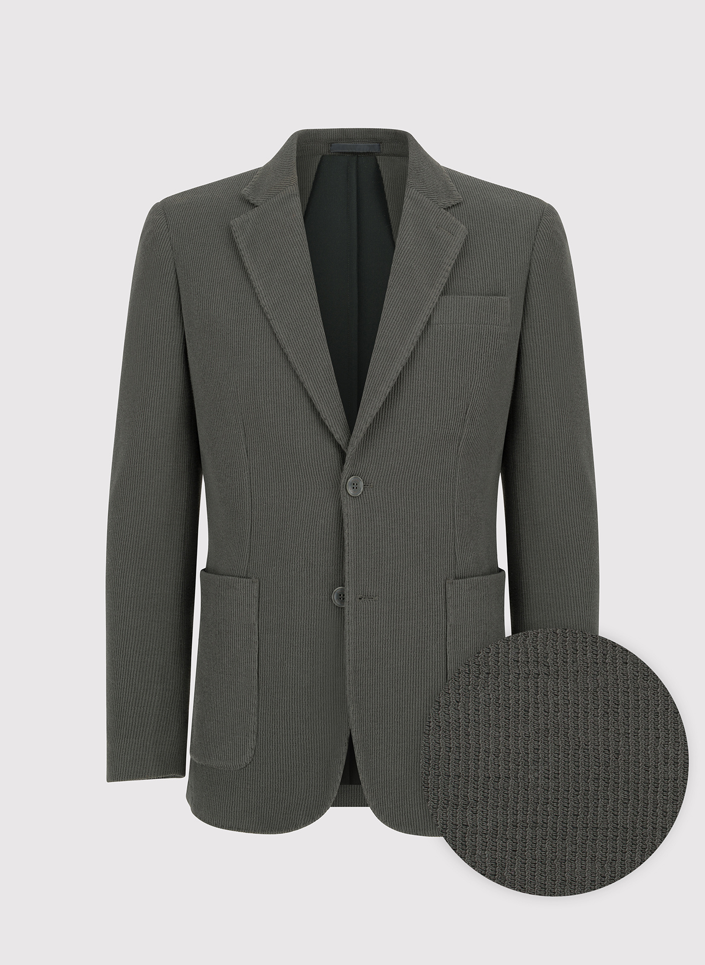 PAKO LORENTE – Bawełniana marynarka męska w kolorze zielonym