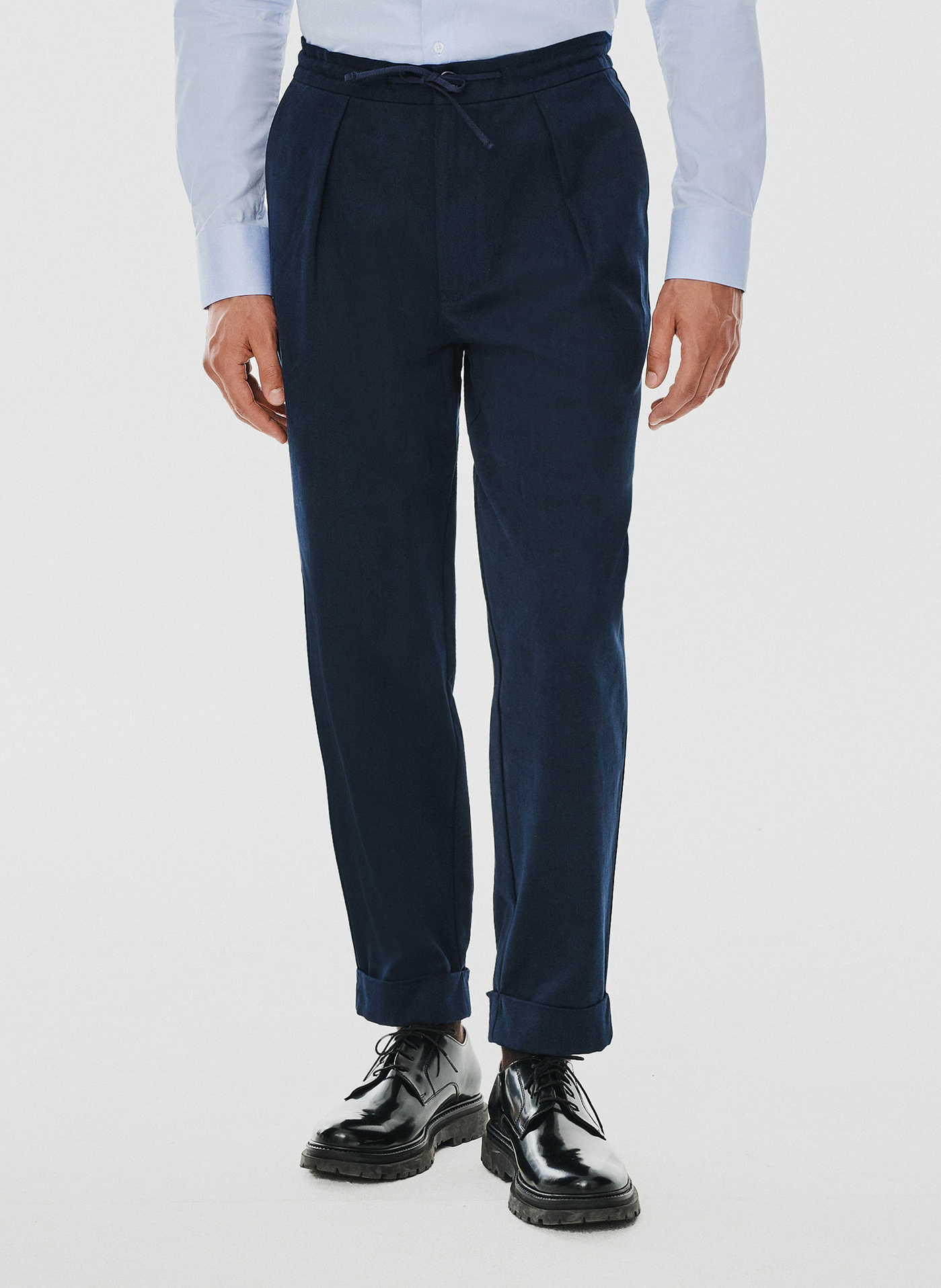 PAKO LORENTE – Bawełniane spodnie męskie casual