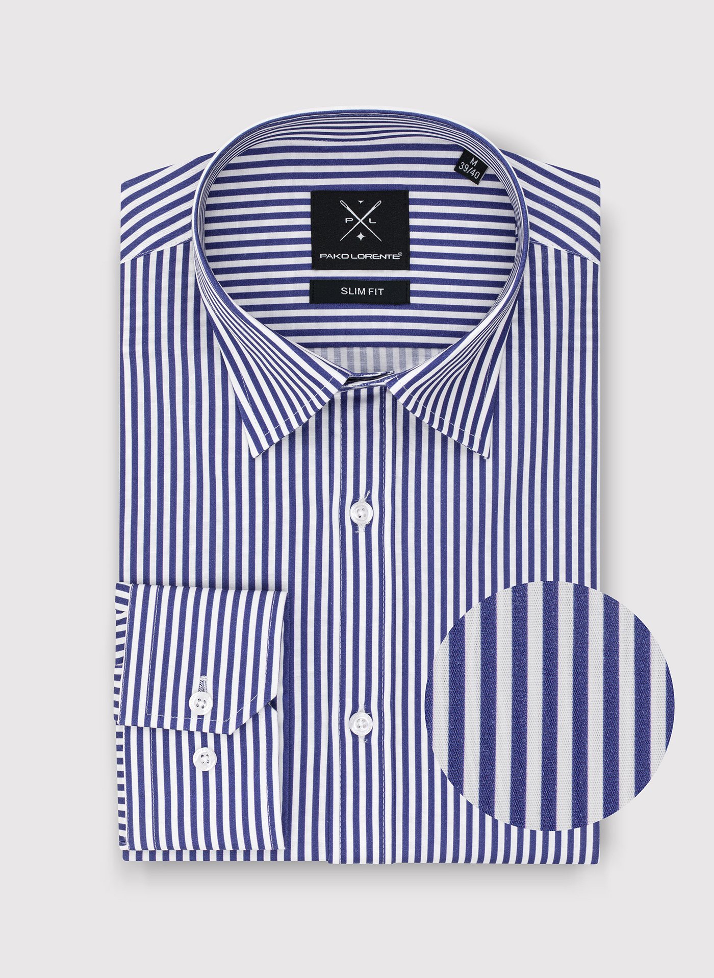 PAKO LORENTE – Koszula męska w paski