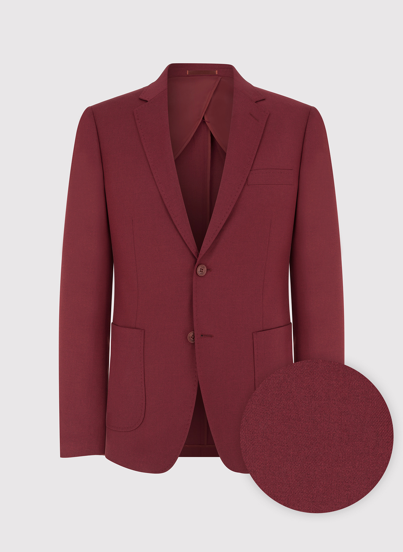 PAKO LORENTE – Czerwona gładka marynarka męska