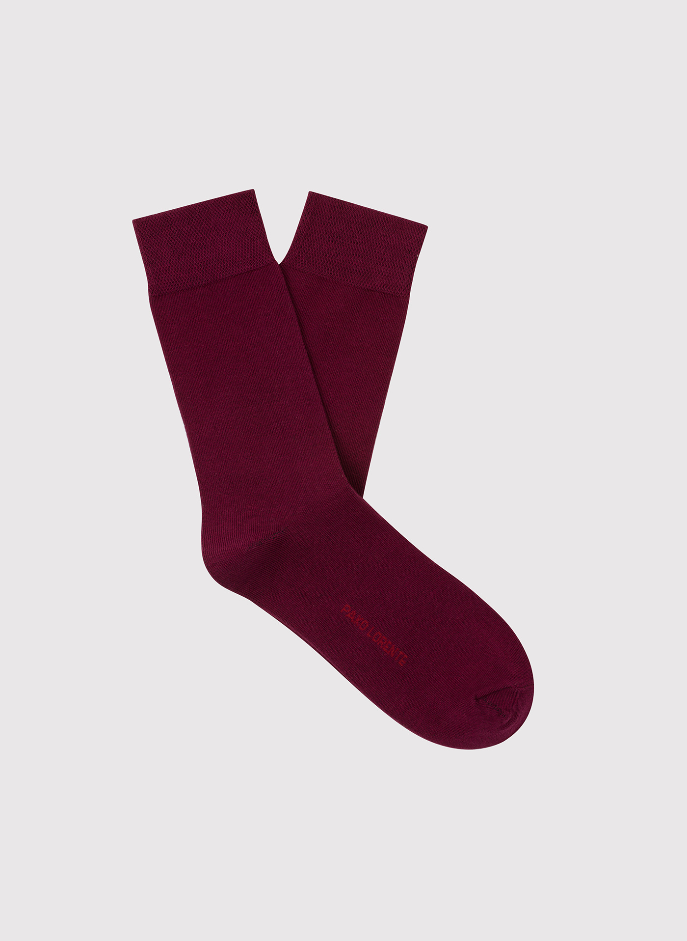 PAKO LORENTE - Bordowe skarpetki męskie