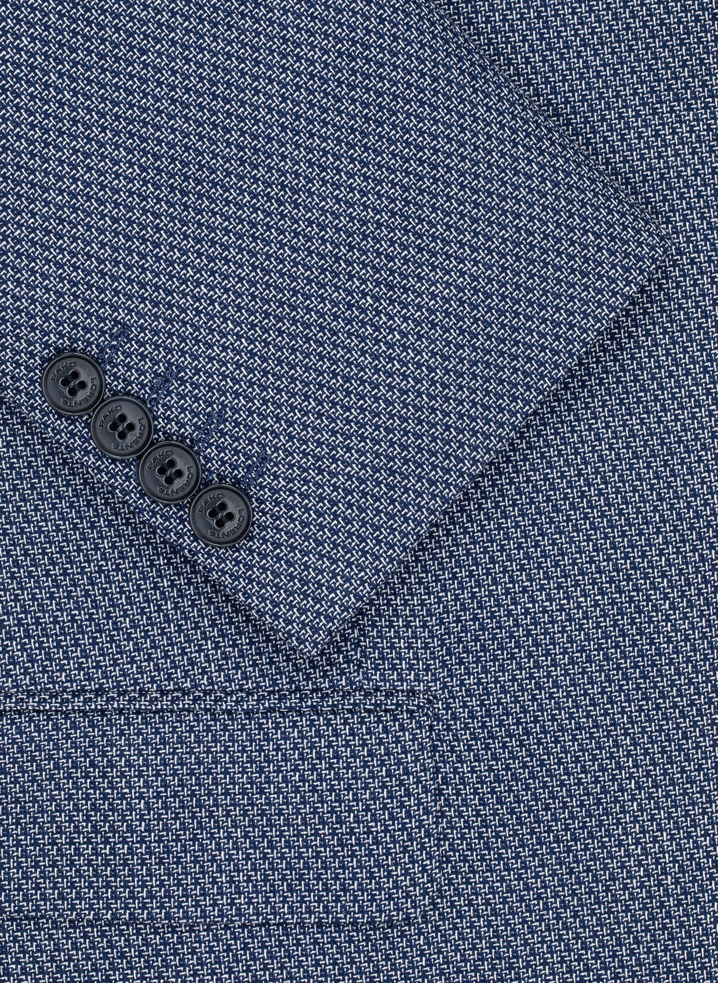 PAKO LORENTE – Niebieska marynarka męska z wiskozą