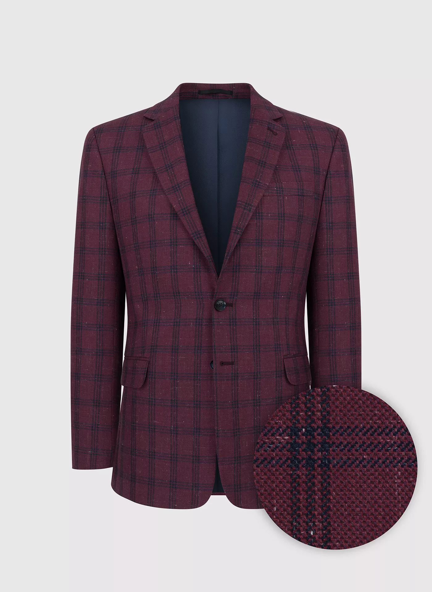 PAKO LORENTE – Bordowa marynarka casualowa