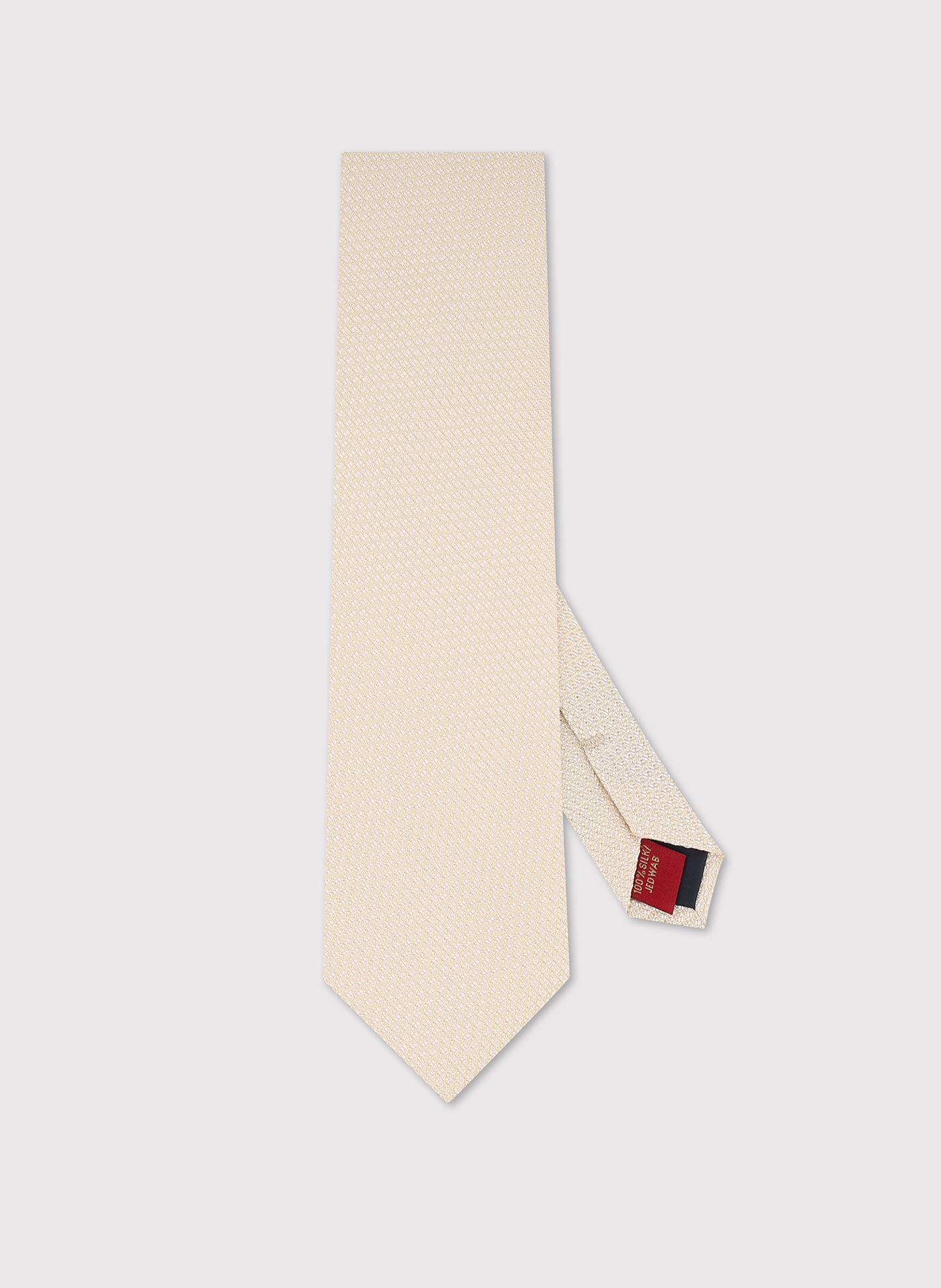 PAKO LORENTE – Jedwabny beżowy krawat