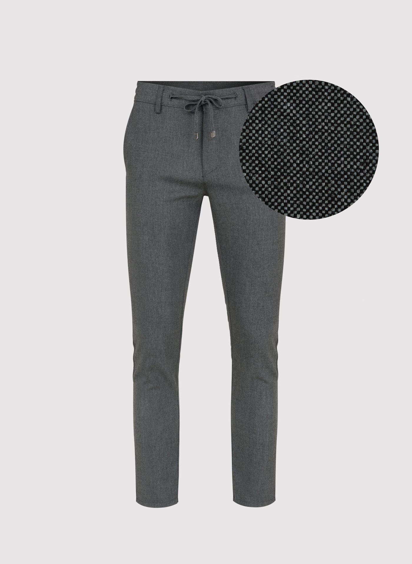 PAKO LORENTE – Męskie spodnie w kolorze szarym
