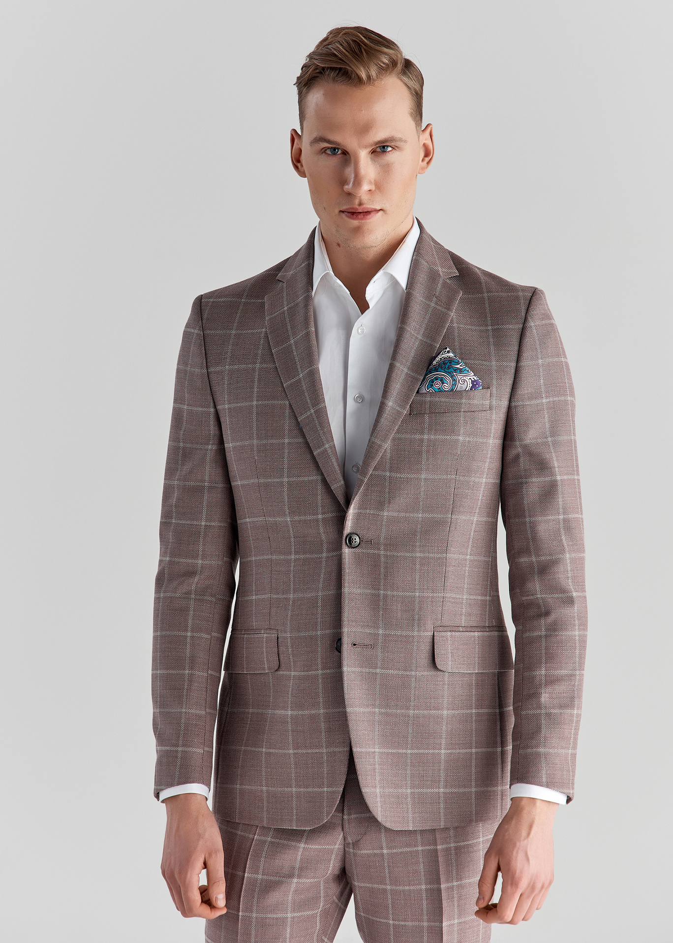 PAKO LORENTE – Różowa marynarka garniturowa P22SP-3G-019-W-S